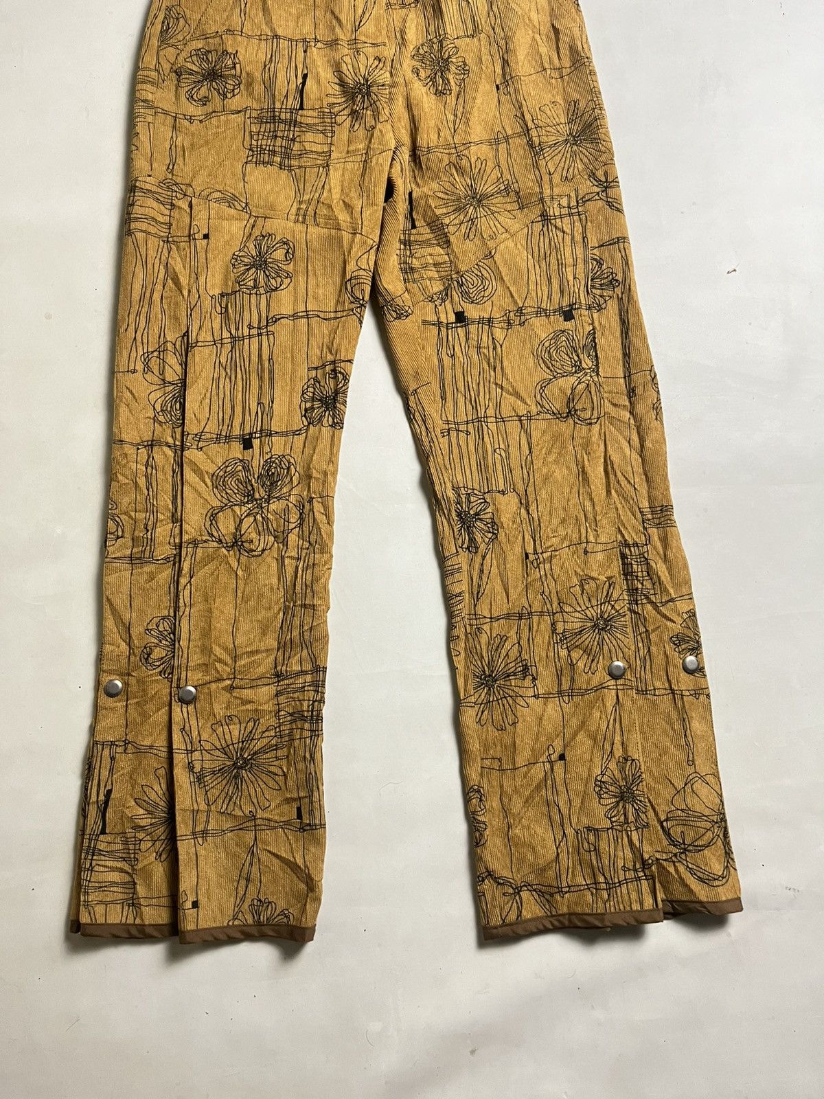 Andersson Bell 💸ACCEPT BINDING💸 Andersson Bell Celina Flower Trousers Size 26" / US 2 / IT 38 - 5 Thumbnail