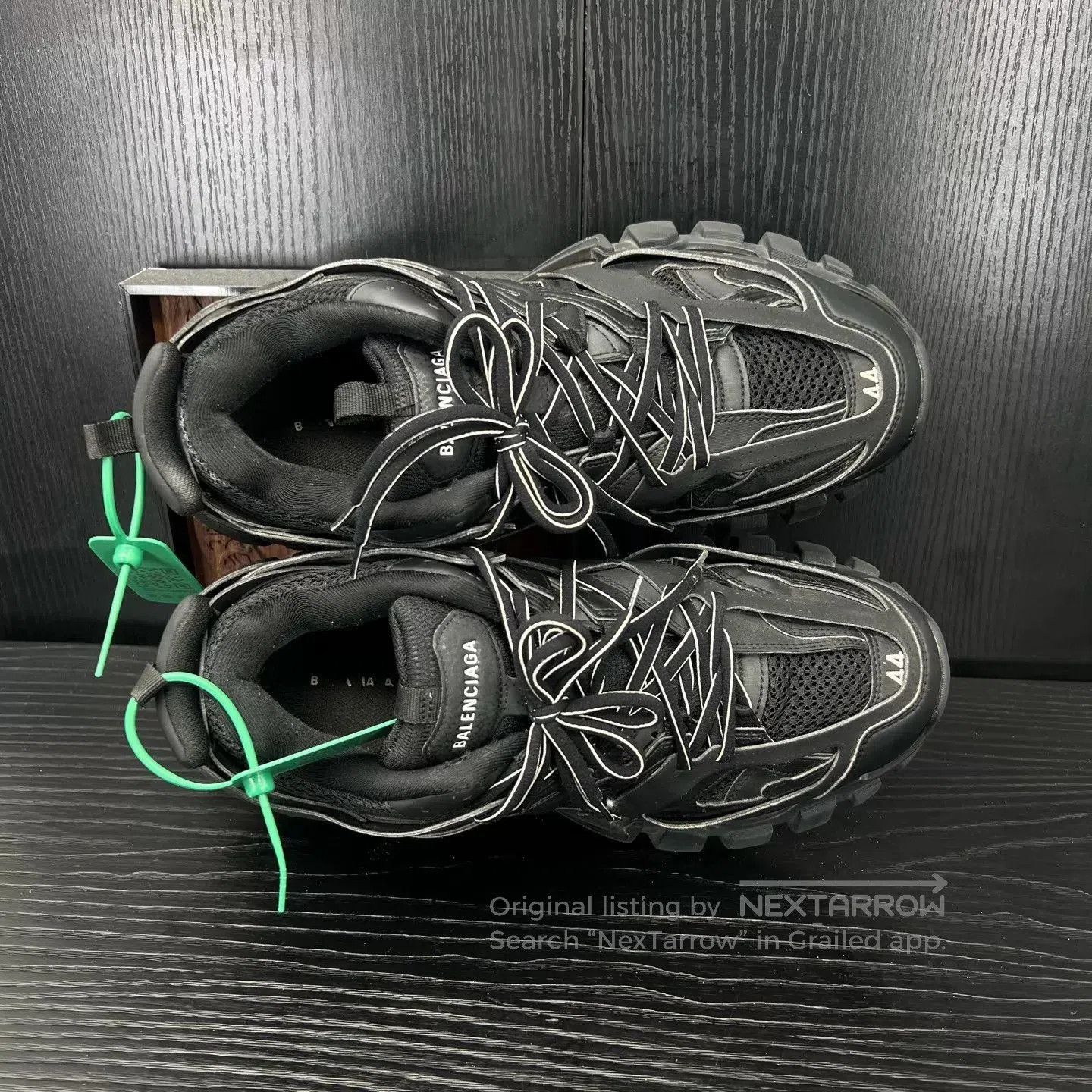 Balenciaga Black Chunky Sneakers with Thick Sole Size 11. Size US 11 / EU 44 - 6 Thumbnail