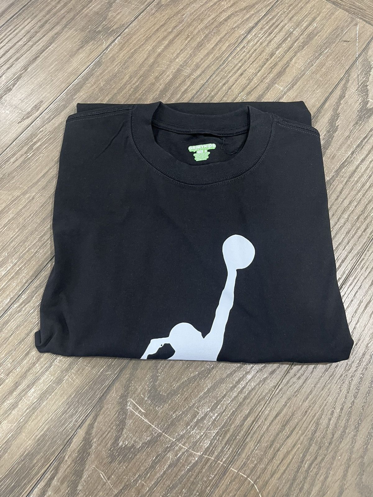 Designer ⚡️ Grimy Kids DO IT Jumpman Tee Black / White 2XL XXL ⚡️ Size US XXL / EU 58 / 5 - 5 Thumbnail