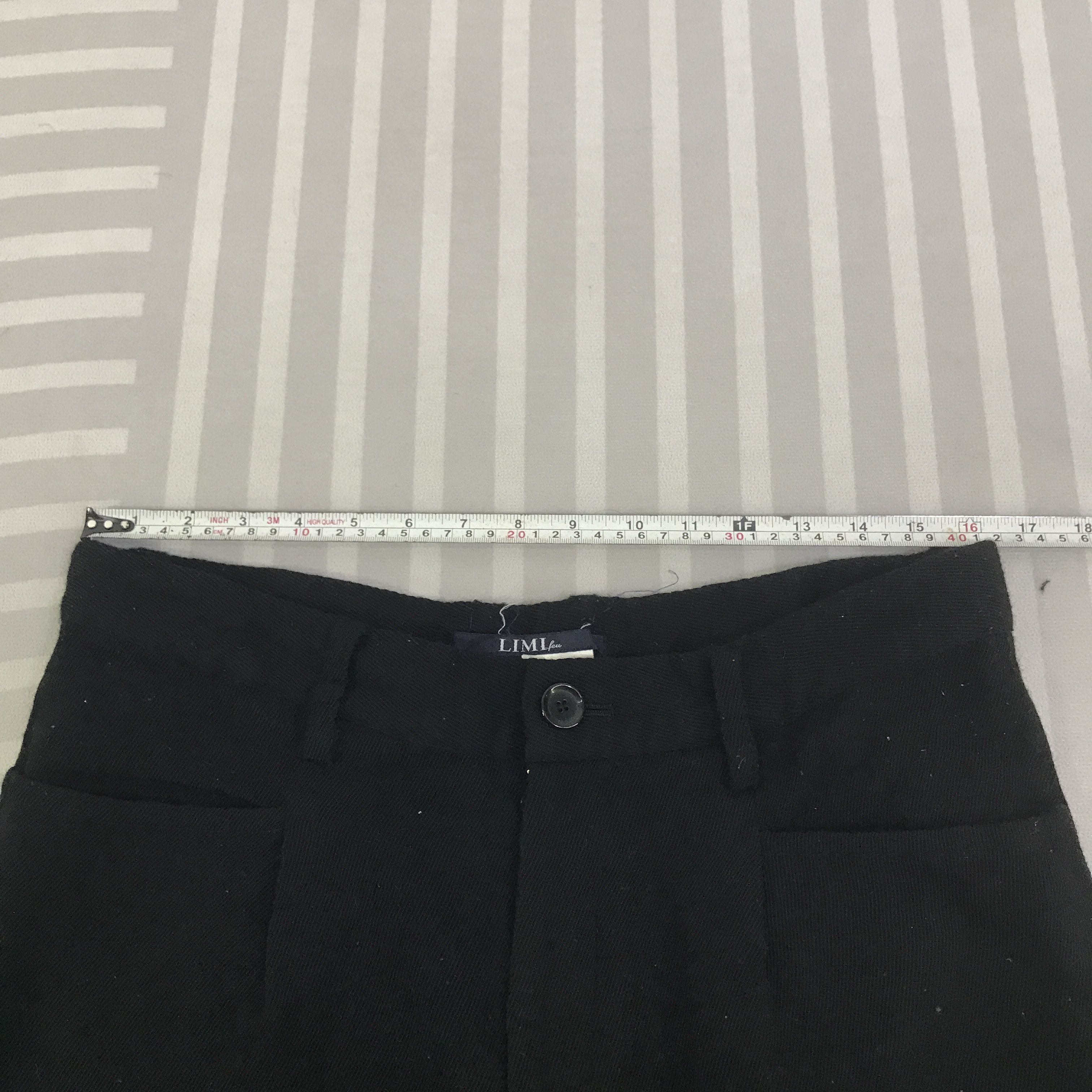Limi Feu Vintage Limi Feu By Yohji Yamamoto Shorts Pants K130B7 Size US 30 / EU 46 - 5 Thumbnail