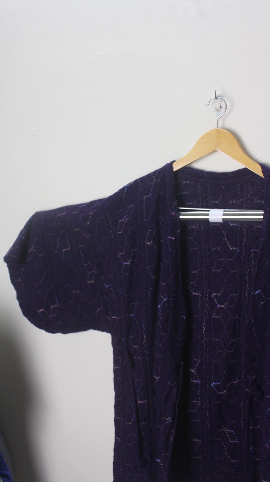 Japanese Brand × Other × Vintage Sashiko Knits Mens Haori Kimono Cardigan Jacket Size US M / EU 48-50 / 2 - 4 Thumbnail