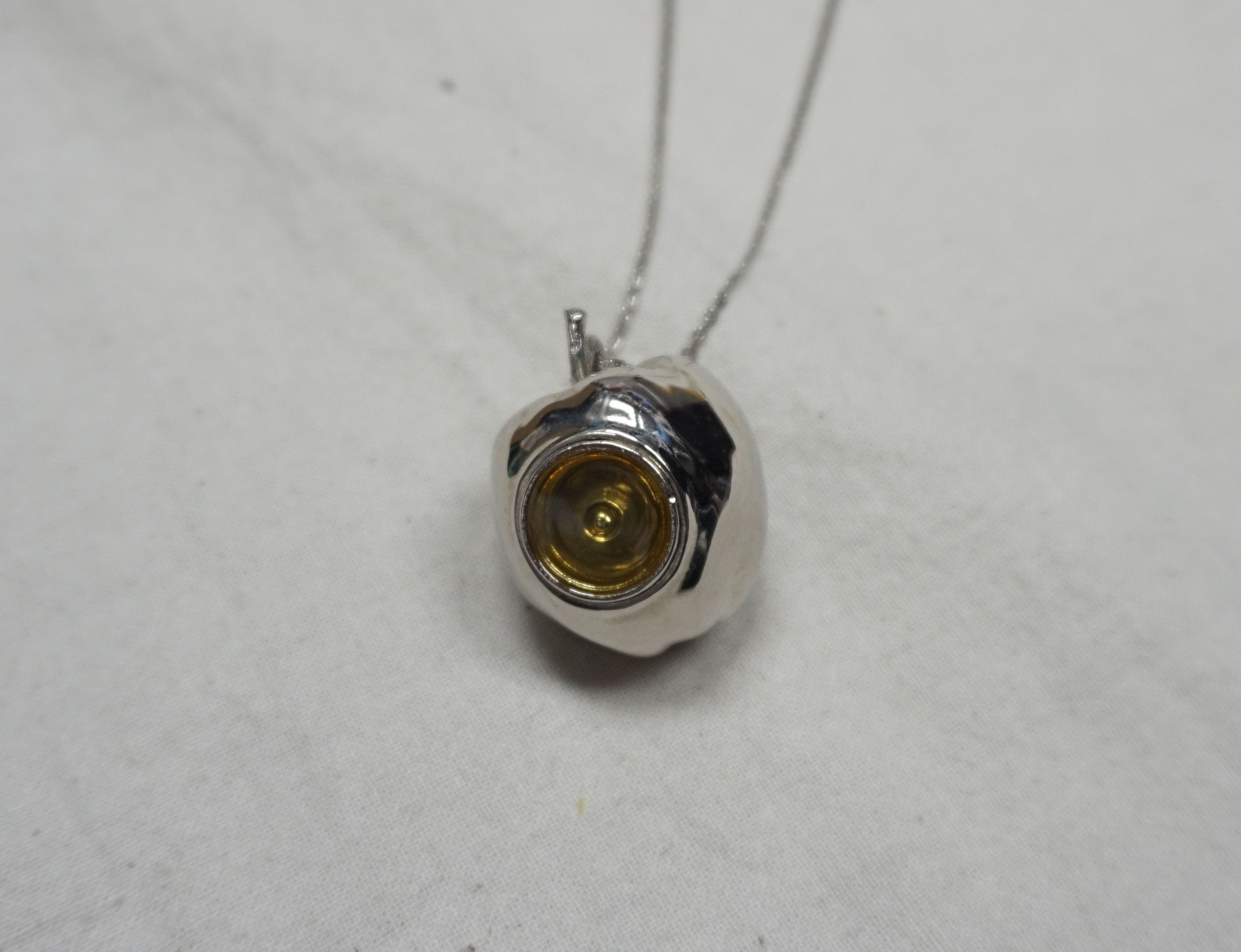 Mostly Heard Rarely Seen × Undercover Undercover Gilapple design Silver Necklace Size ONE SIZE - 4 Thumbnail