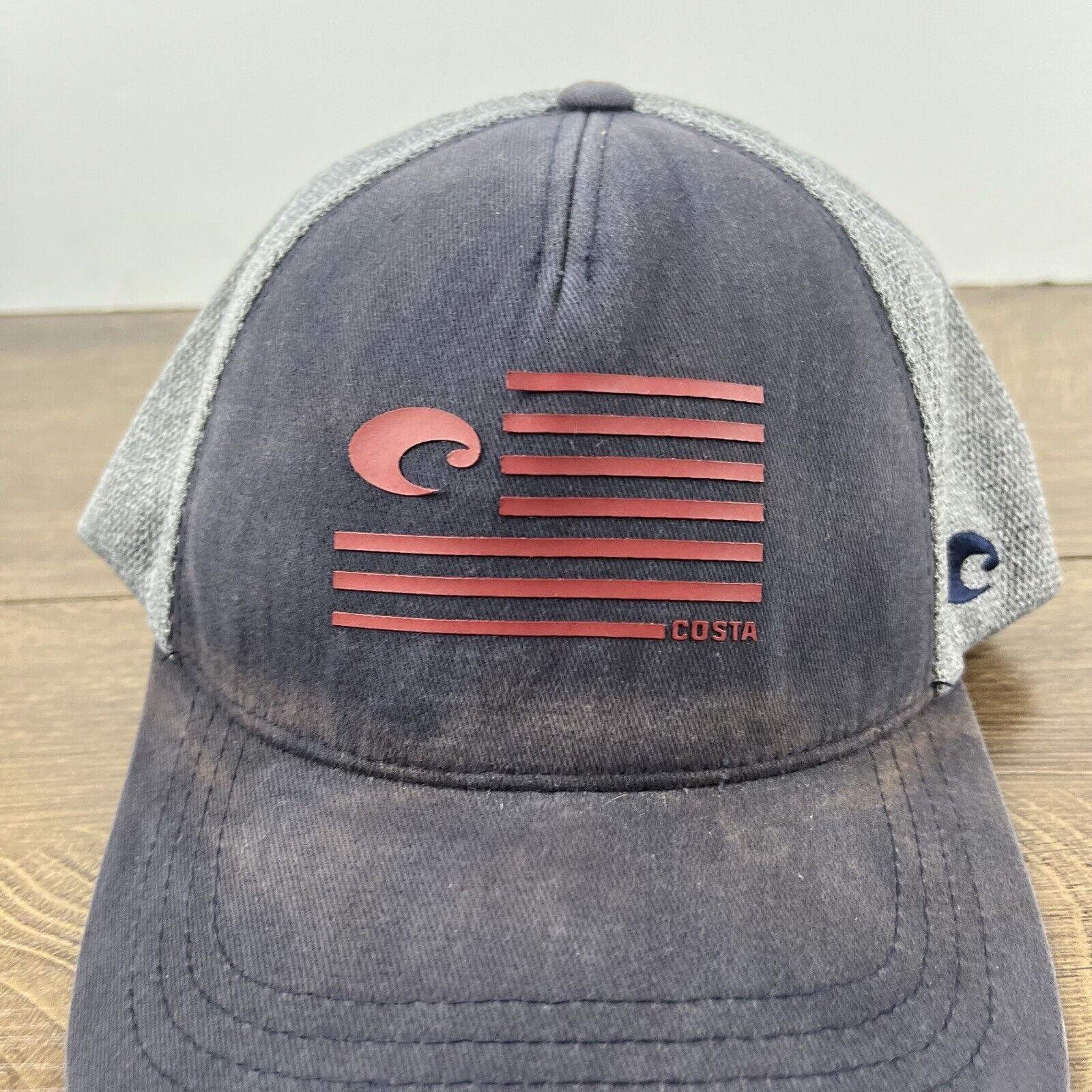 Other Costa Hat Costa Gray Cap Adjustable Hat Gray Adult Fit Hat Size ONE SIZE - 8 Thumbnail