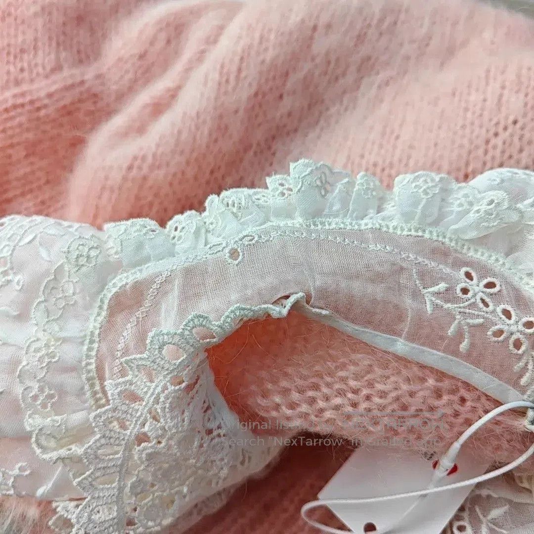 Miu Miu MiuMiu Pink Mohair Knit Cardigan. Size S / US 4 / IT 40 - 4 Thumbnail