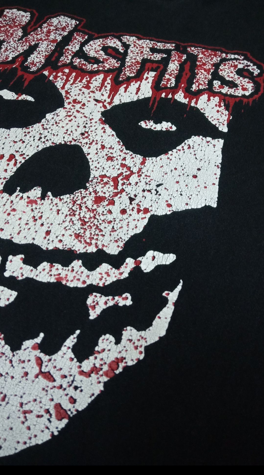 Band Tees × Misfits Misfits Blood Splatter Skull T-shirt Size US L / EU 52-54 / 3 - 5 Thumbnail