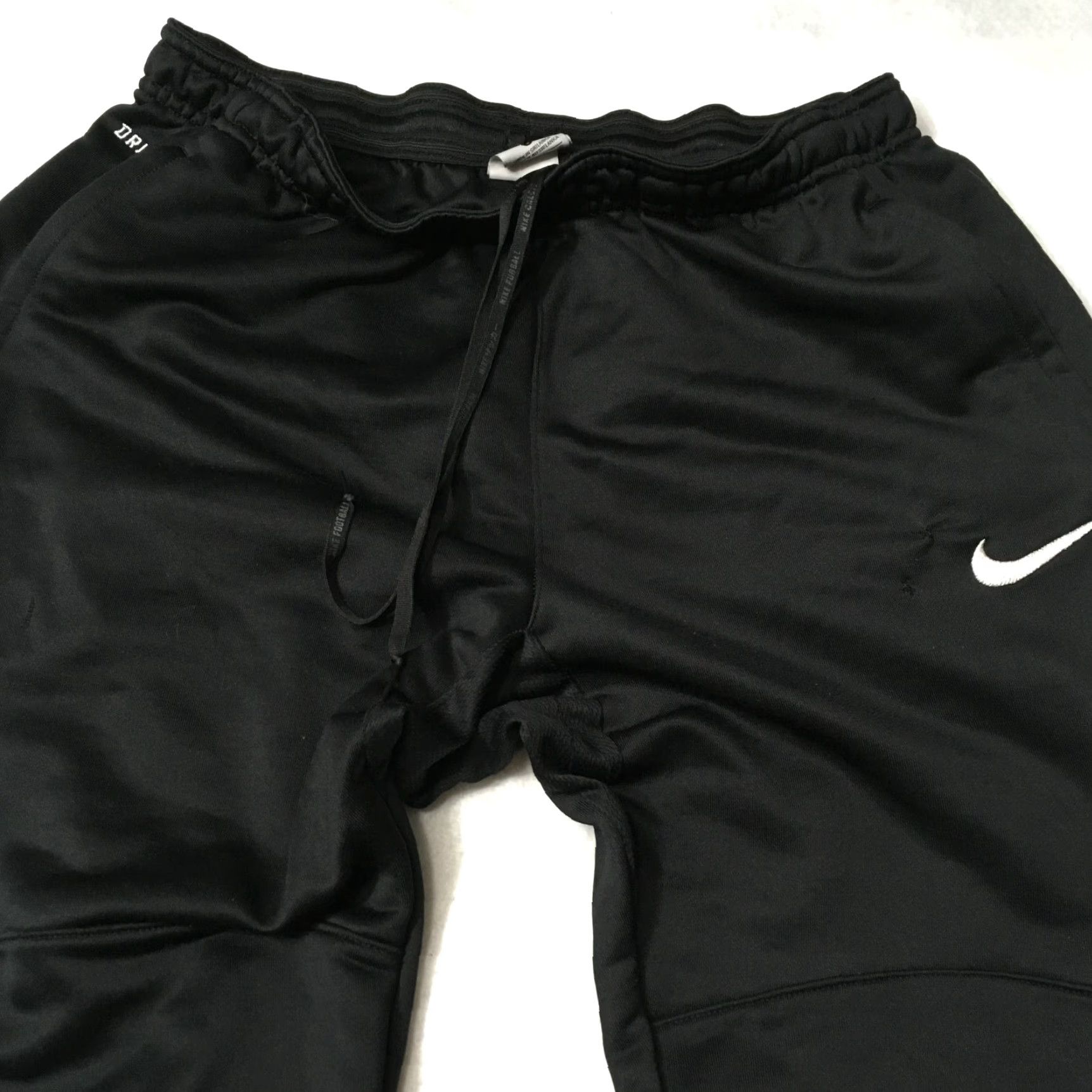 Nike Nike Dri-FIT Women's Activewear Pants L Black Sweatpants with Pockets Size 36" / US 14 / IT 50 - 5 Thumbnail