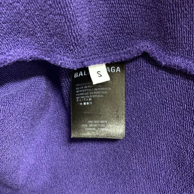 Balenciaga Balenciaga Purple Coke Sweatshirt, Size S Size US S / EU 44-46 / 1 - 6 Thumbnail