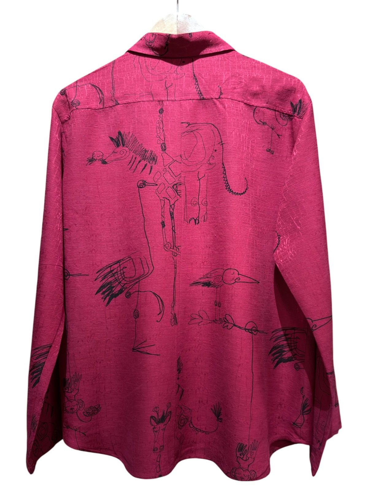 Chicos Vintage Rare Chico’s Krazy Kritter 100% Silk Size US M / EU 48-50 / 2 - 2 Thumbnail