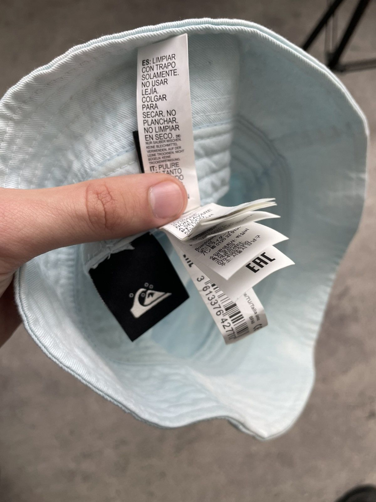 Quiksilver × Vintage Quiksilver vintage bucket hat panama cap hat Size ONE SIZE - 6 Thumbnail
