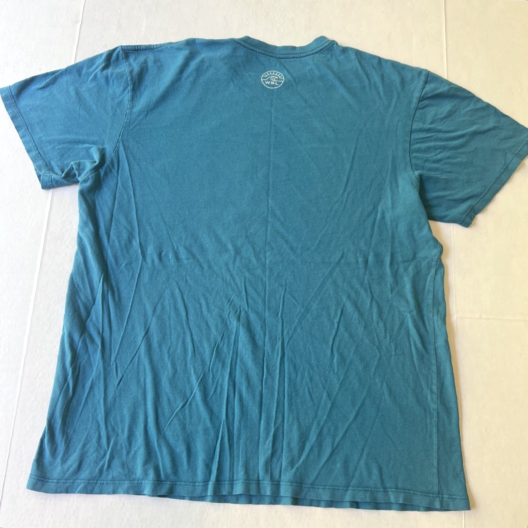 Vans VANS Shirt XL Blue Surfer Graphic Print 2016 US Open Huntington Beach Mens Size US XL / EU 56 / 4 - 4 Thumbnail