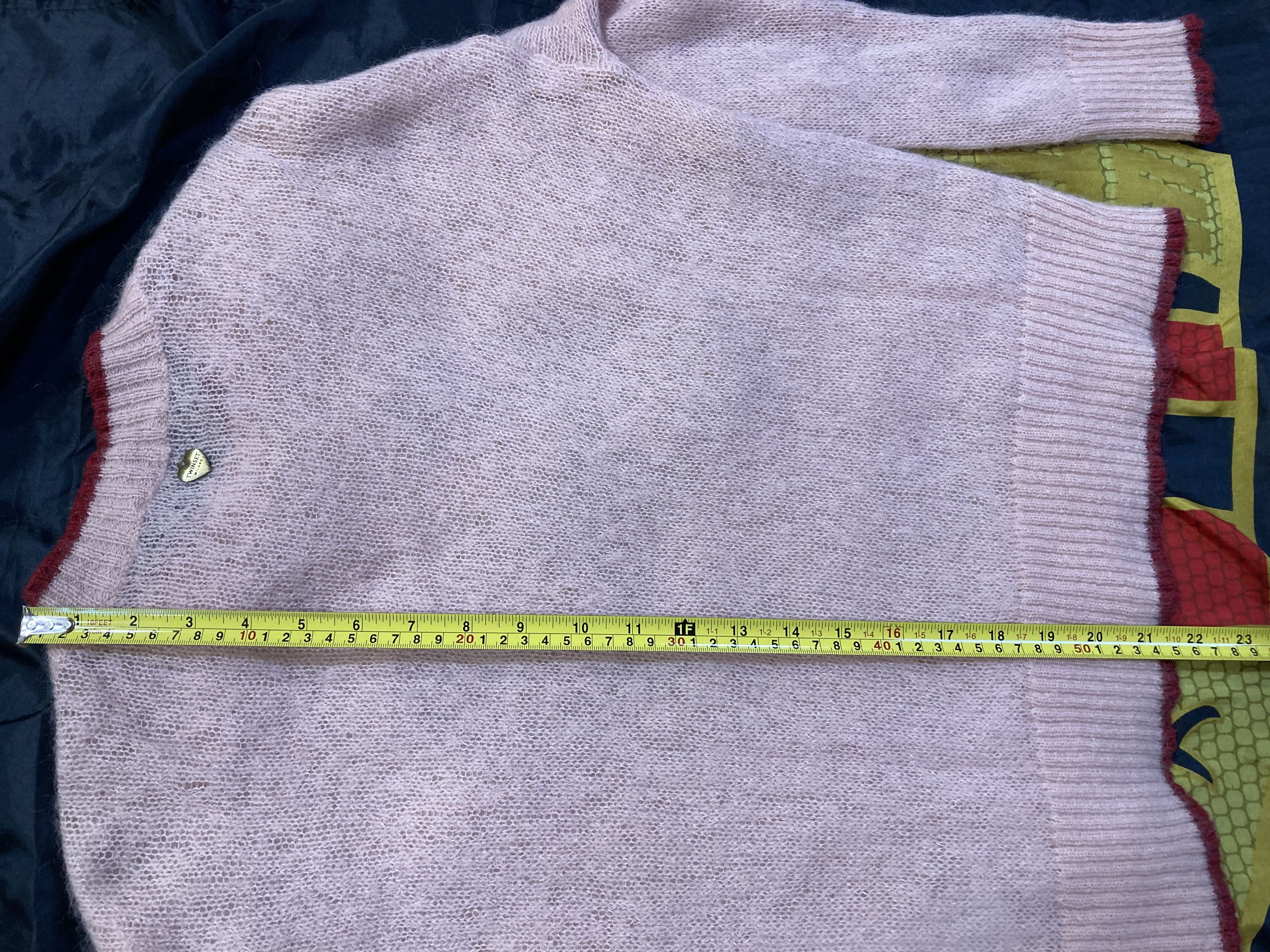 TWINSET Twinset Milano Floral embroidery pullover in peach color Size XS / US 0-2 / IT 36-38 - 11 Thumbnail
