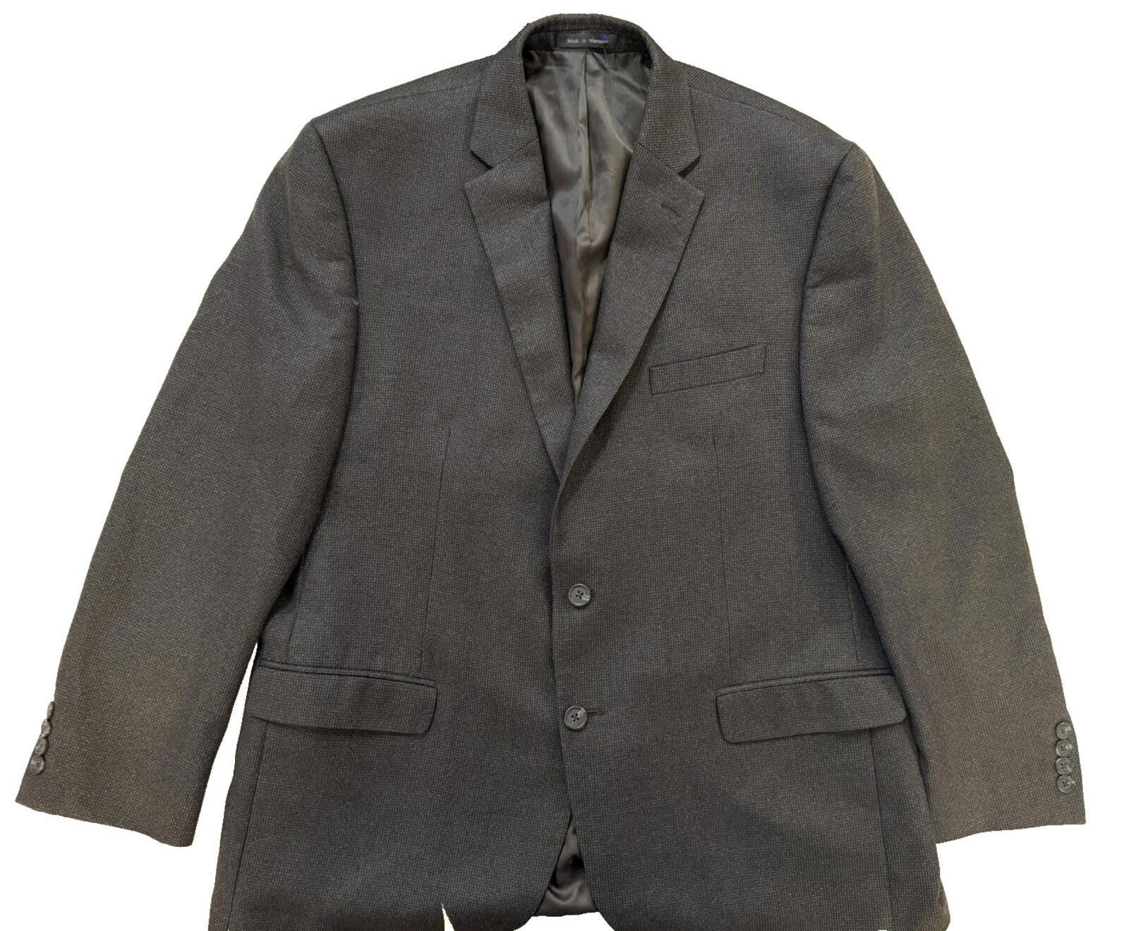 Chaps Ralph Lauren Blazer Mens 46R Gray Sport Coat Quiet Money Size 46R - 1 Thumbnail