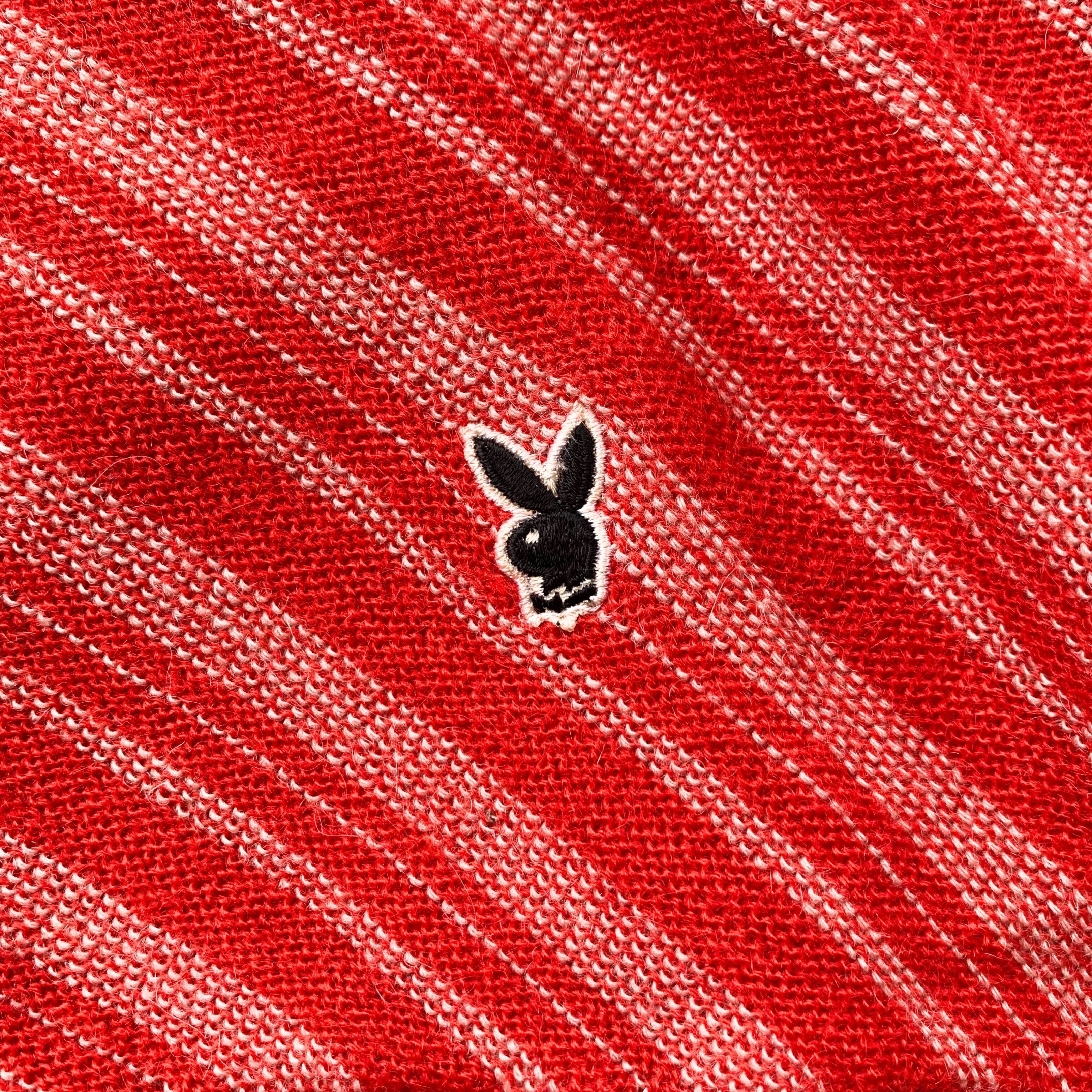 Playboy 1990s Playboy Vintage Oversize Knit Sweater Size US M / EU 48-50 / 2 - 7 Thumbnail