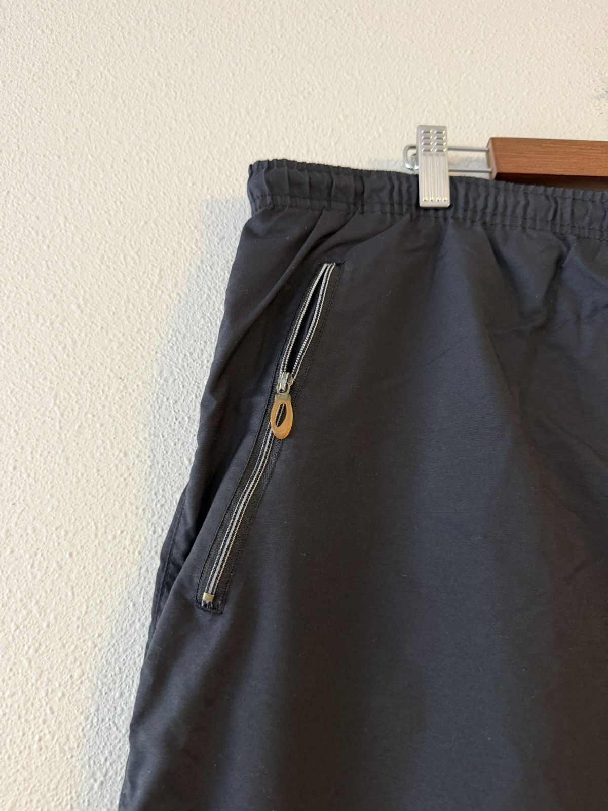 Nike vtg y2k nike baggy blue nylon track pants 40x31 Size US 40 / EU 56 - 3 Thumbnail