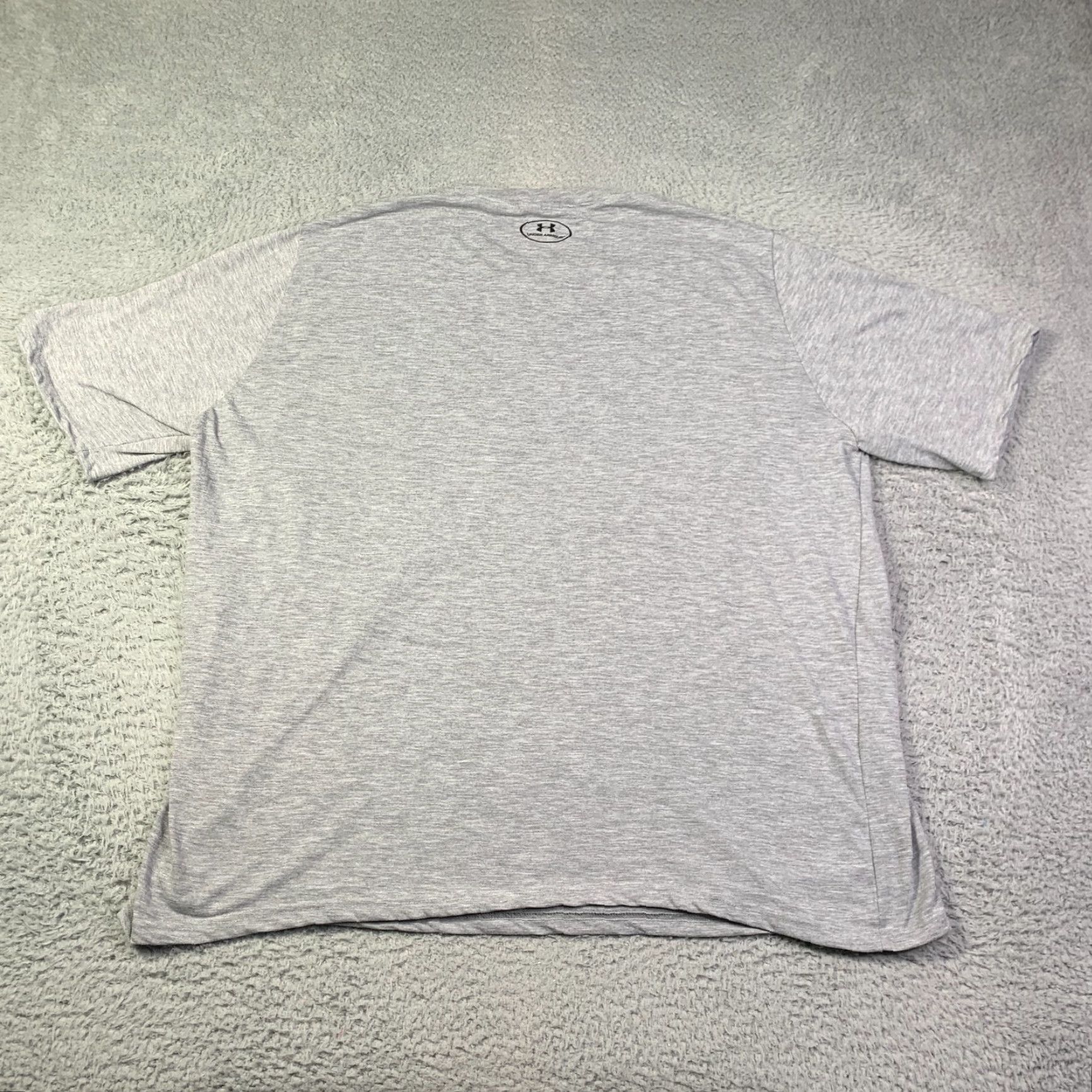 Under Armour Under Armour Shirt Adult 3XL Gray Cotton Lightweight Outdoors Gym Mens Size US XXL / EU 58 / 5 - 5 Thumbnail