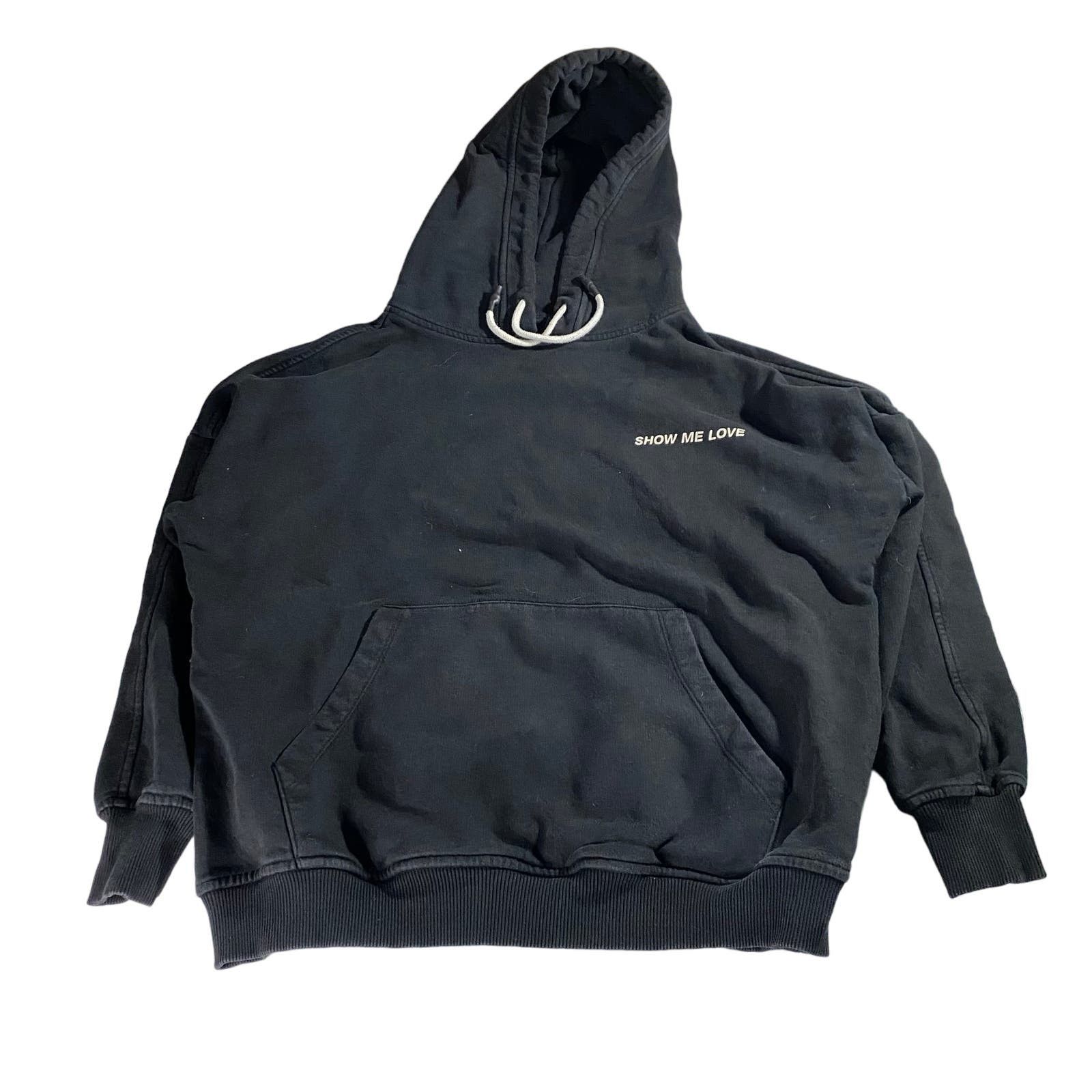 Commes de garcon black hoodie best sale