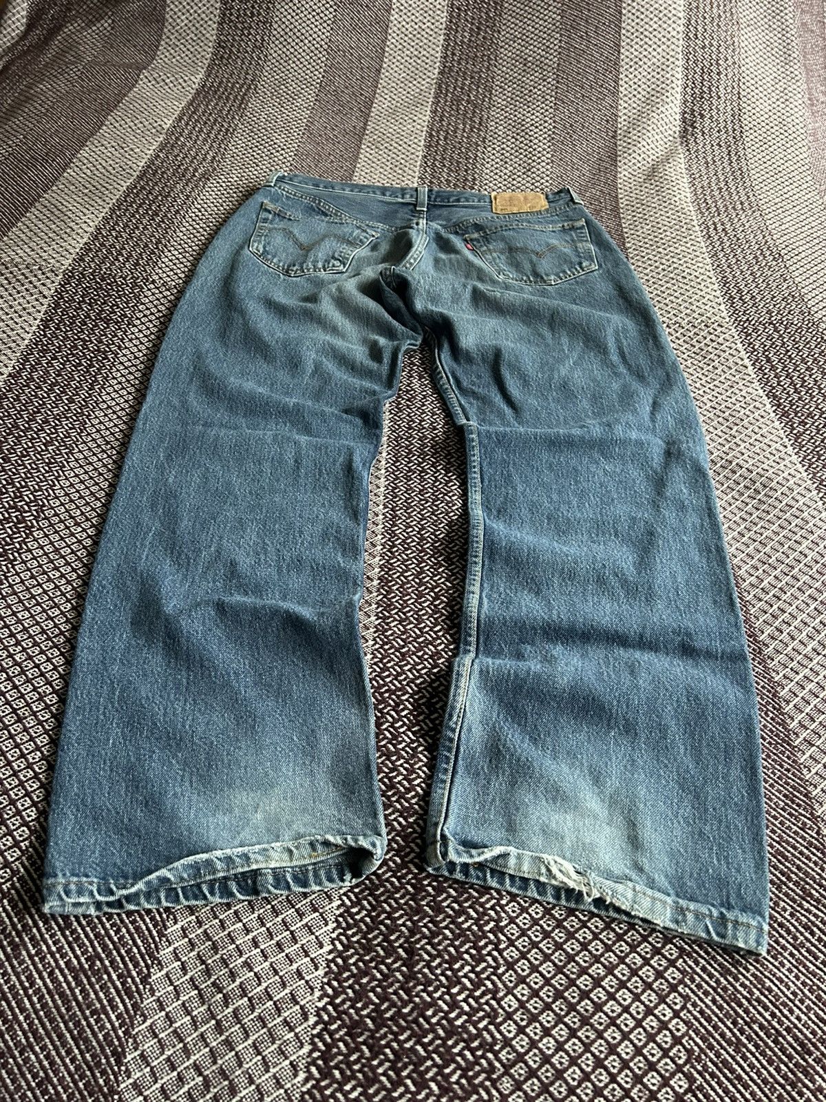 Levi's Vintage Levis 501 USA Denim Jeans Washed Streetwear W36 L32 Size US 36 / EU 52 - 3 Thumbnail