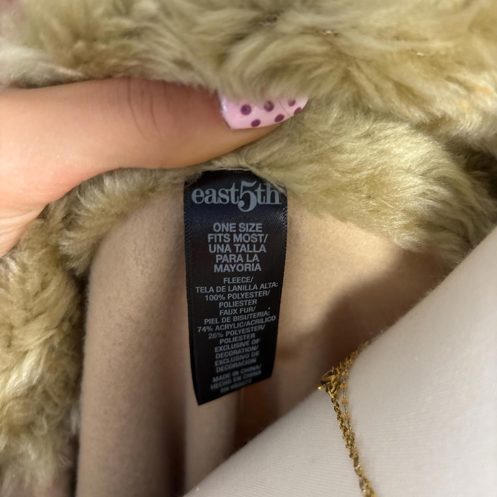 Other vintage fur trim cozy shaw cape Size ONE SIZE - 4 Thumbnail