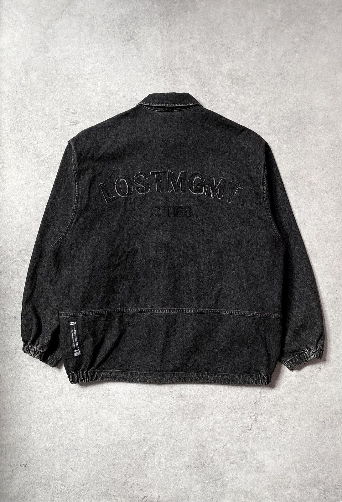 Other LMC WASHED DENIM COACH JACKET BLACK Size US M / EU 48-50 / 2 - 2 Thumbnail