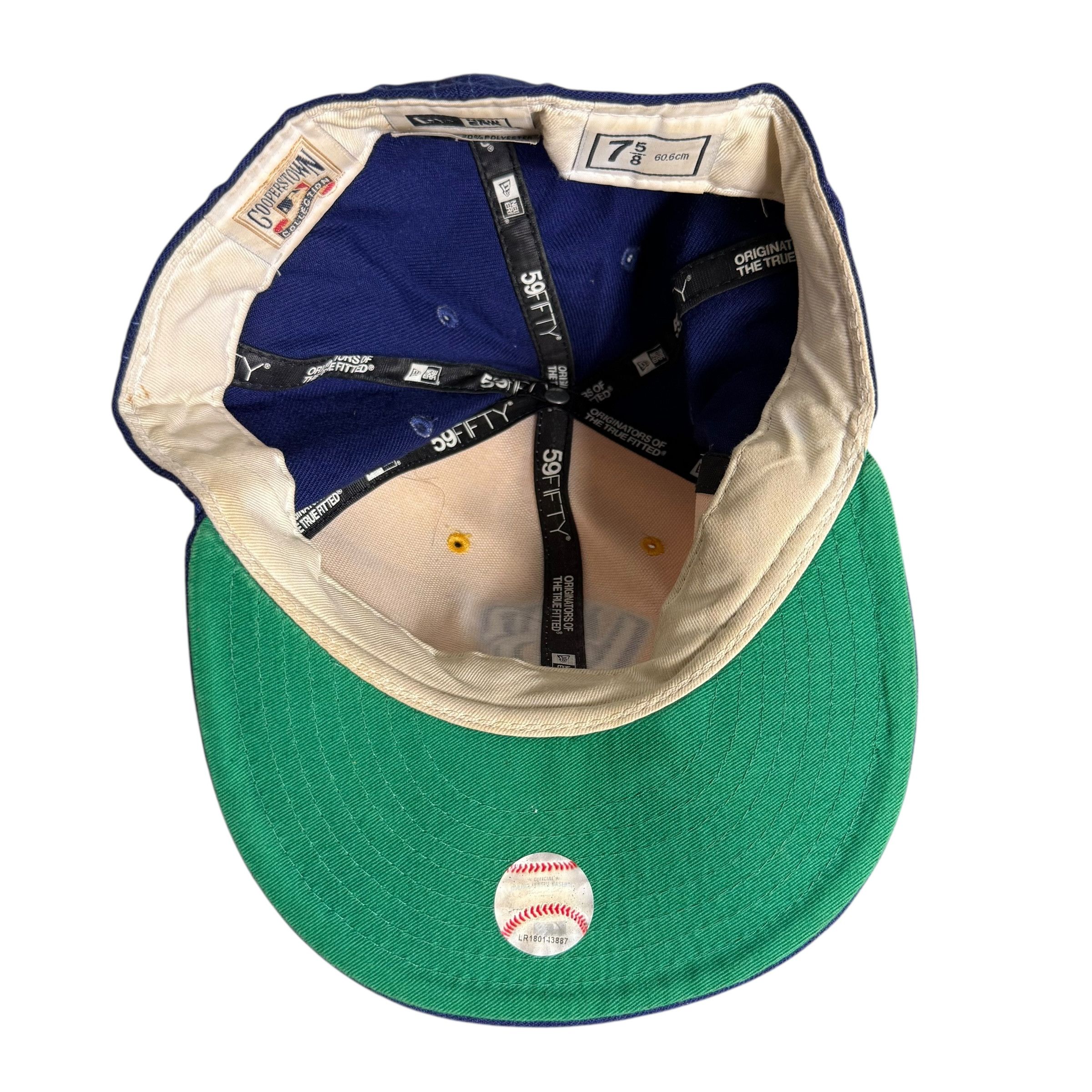 MLB 🔥RARE🔥New Era x Cooperstown Milwaukee Brewers MLB Cap Size ONE SIZE - 7 Thumbnail