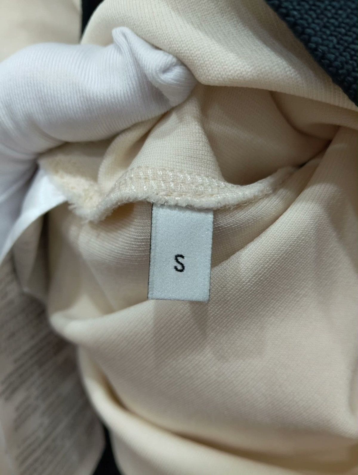 Gucci Gucci Cream Jersey Grosgrain-Trimmed Detail Mini Dress Size S / US 4 / IT 40 - 5 Thumbnail