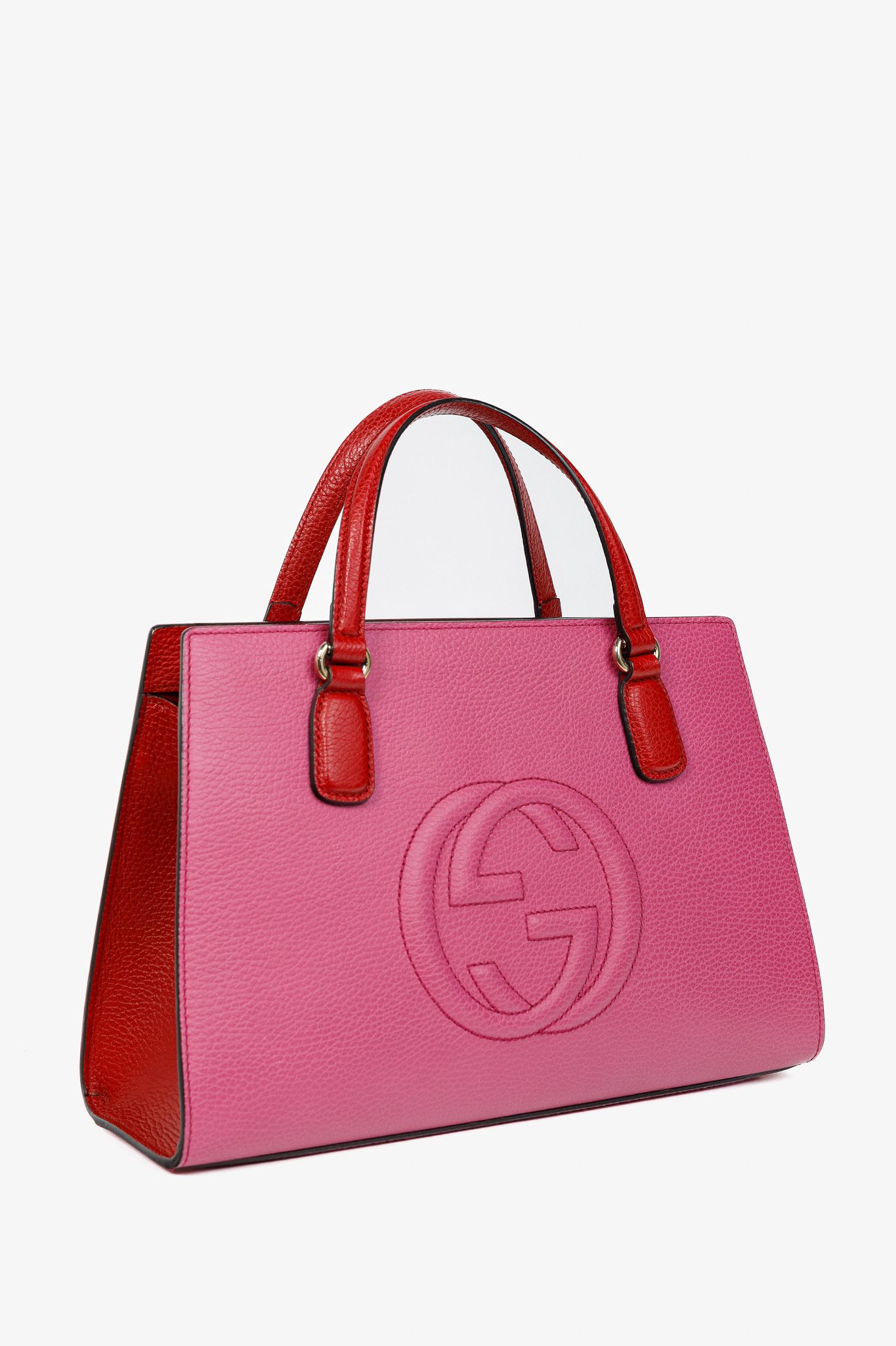 Gucci Gucci Medium Soho GG Leather Top Handle Tote Size ONE SIZE - 2 Thumbnail
