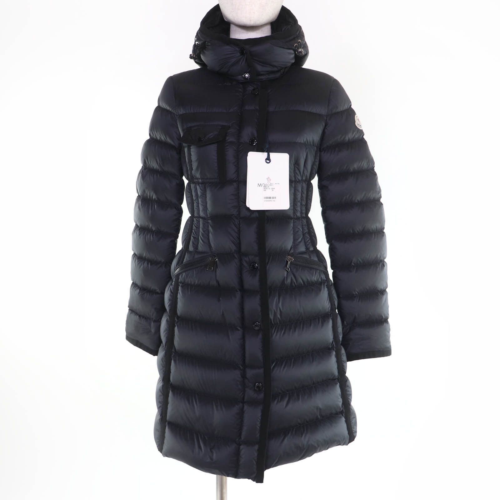 Moncler Moncler Moncler Hermine Nylon Down Coat Textile Outerwear DUTY FREE for USA Size ONE SIZE - 1 Thumbnail