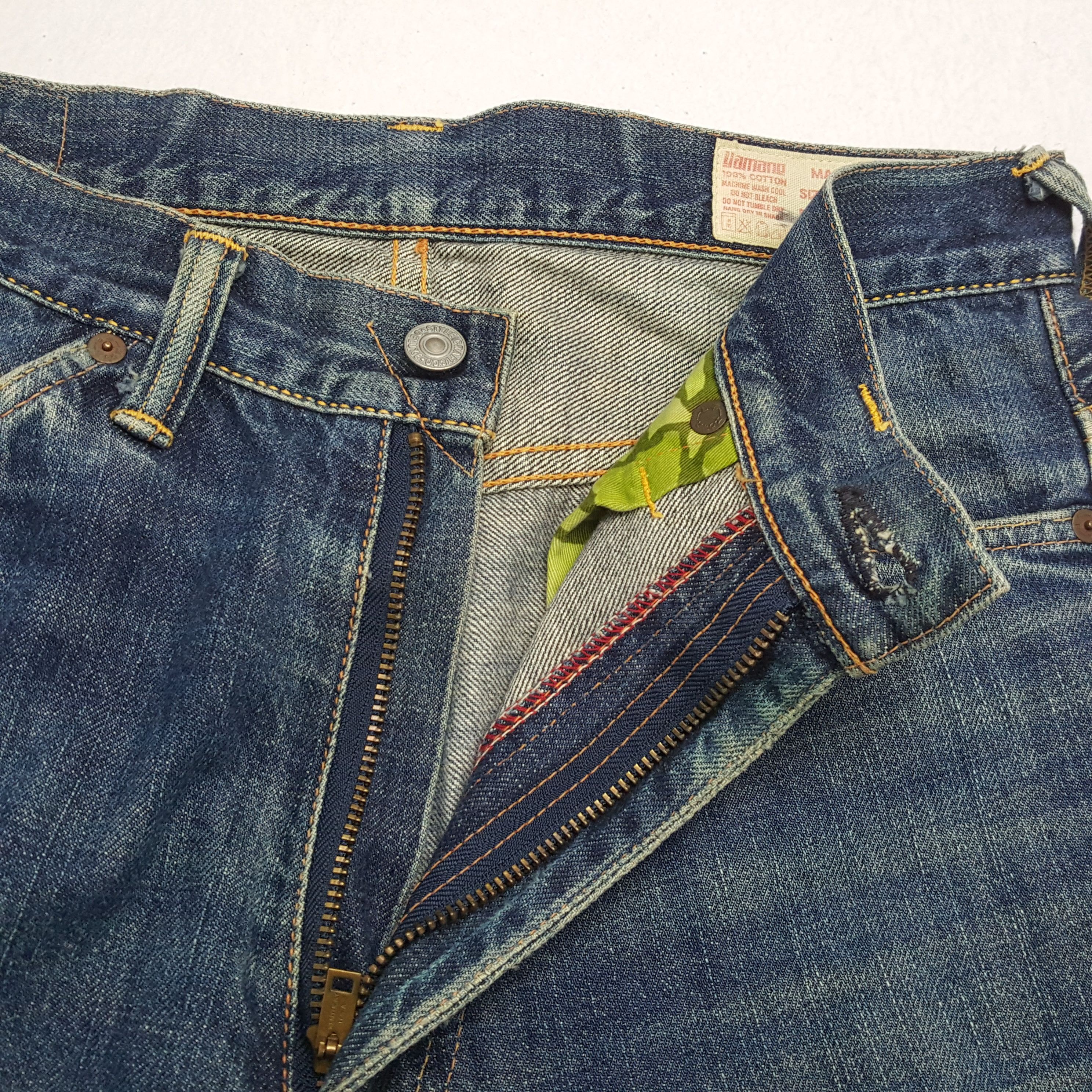 Evisu × Japanese Brand × Vintage Vintage EVISU Japanese Brand Daicock Custom Design Jeans Size US 31 - 12 Thumbnail