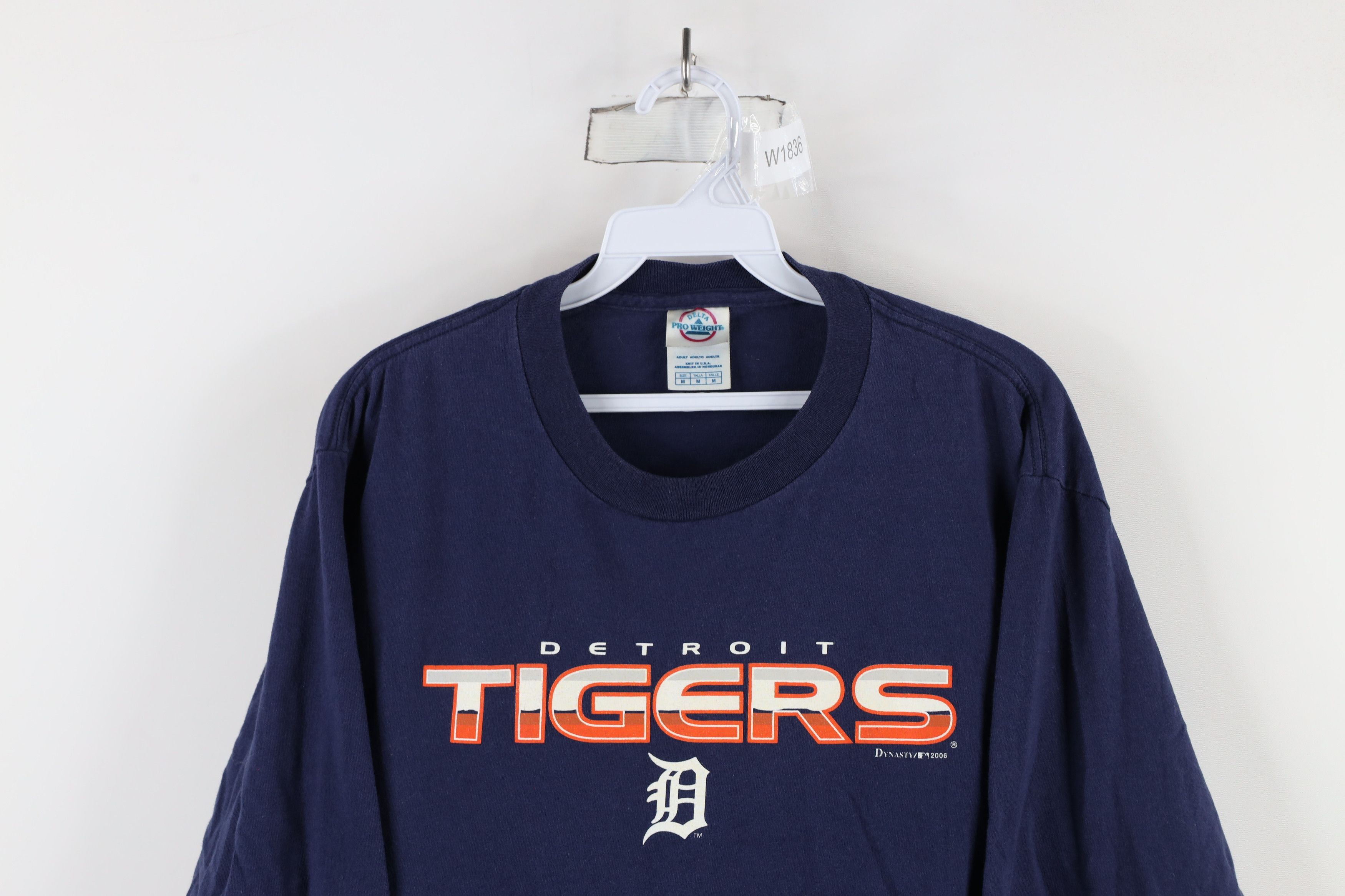 Vintage Vintage Y2K 2006 Tigers Baseball Long Sleeve T-Shirt Size US M / EU 48-50 / 2 - 2 Thumbnail