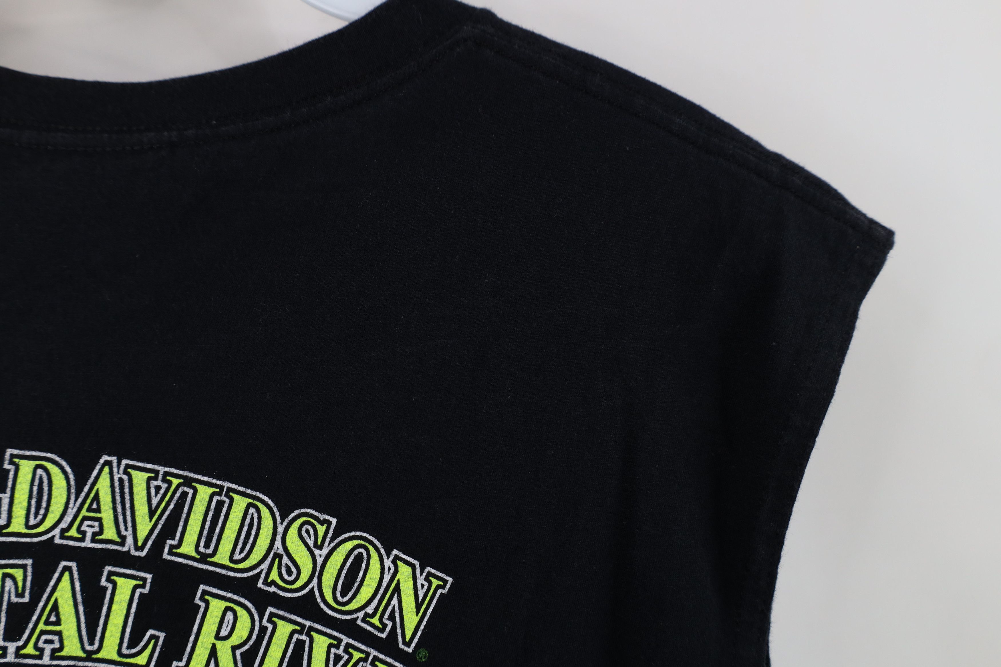 Harley Davidson Vintage Y2K Harley Davidson Skull Sleeveless Muscle T-Shirt Size US L / EU 52-54 / 3 - 11 Thumbnail