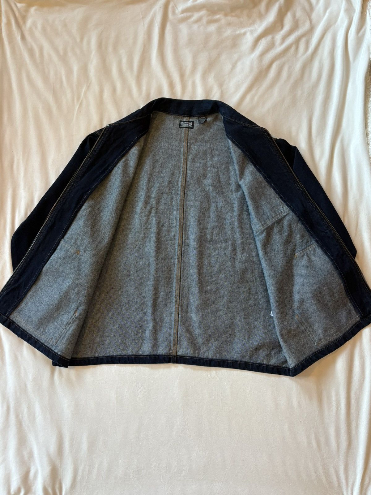 Levi's Levi’s Two Horse Brand Denim Zip Work Jacket Size US XL / EU 56 / 4 - 3 Thumbnail