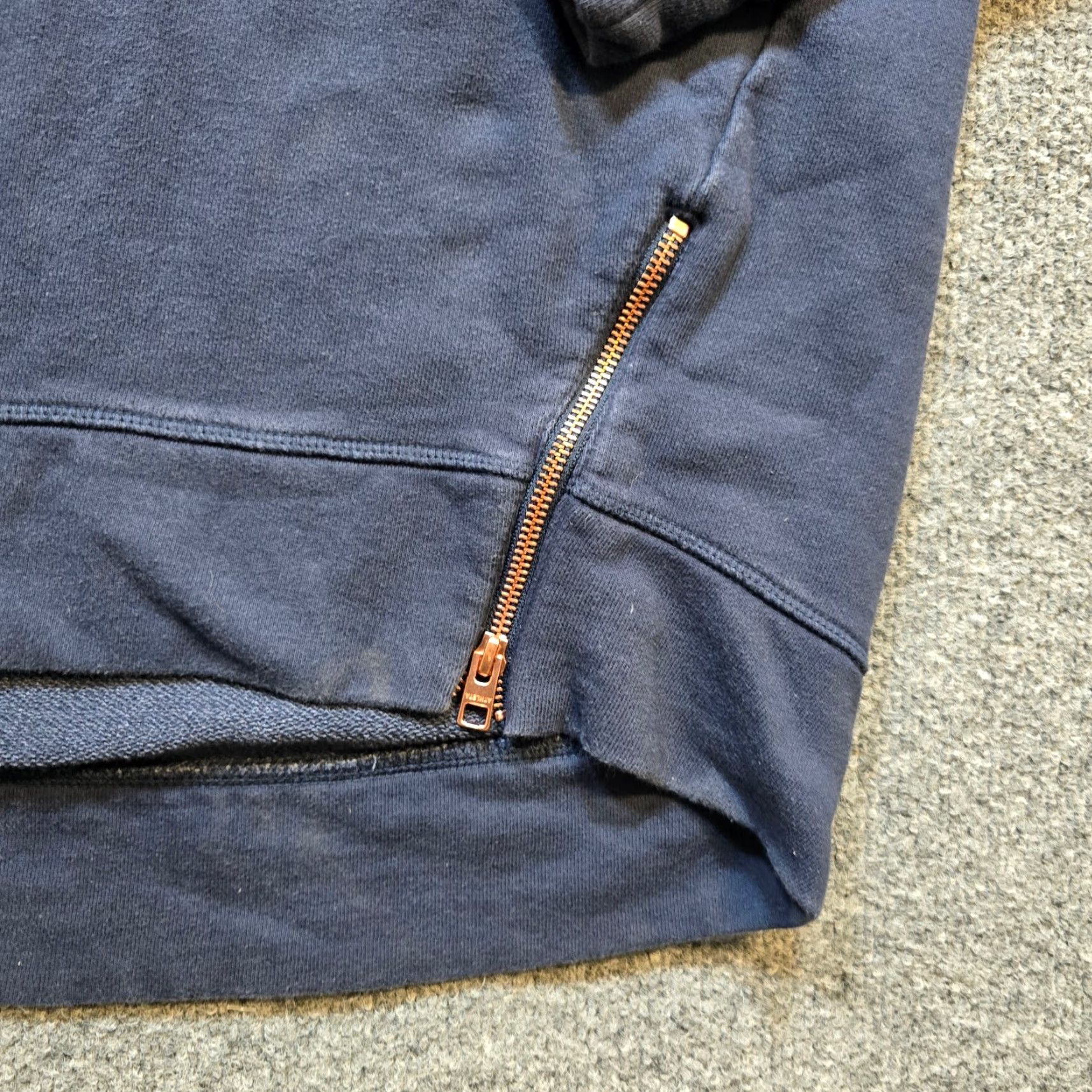 Athleta Athleta Sweatshirt Womens XL Blue Zippers Crew Neck Athletic Casual Size XL / US 12-14 / IT 48-50 - 5 Thumbnail