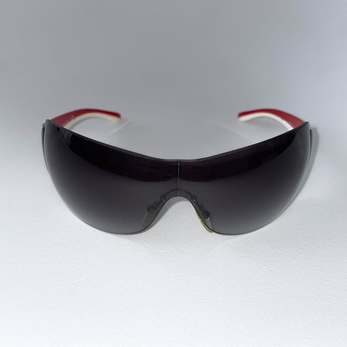 Miu Miu × Prada × Vintage Prada 00’s Vintage Mask Sunglasses Size ONE SIZE - 4 Thumbnail