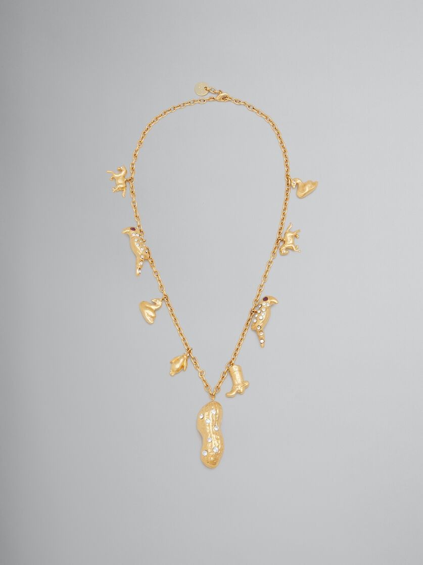 Marni oc11z0525 Size:OS / Necklace in Gold Size ONE SIZE - 1 Thumbnail
