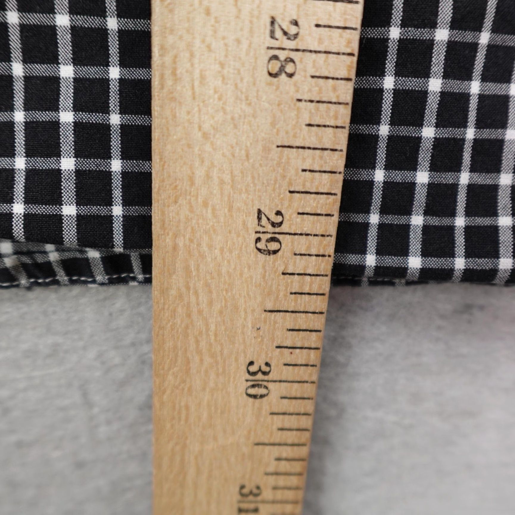 Ralph Lauren VINTAGE Ralph Lauren Shirt Men Large Black White Check Button-Up Custom Fit Pony Size US L / EU 52-54 / 3 - 7 Thumbnail