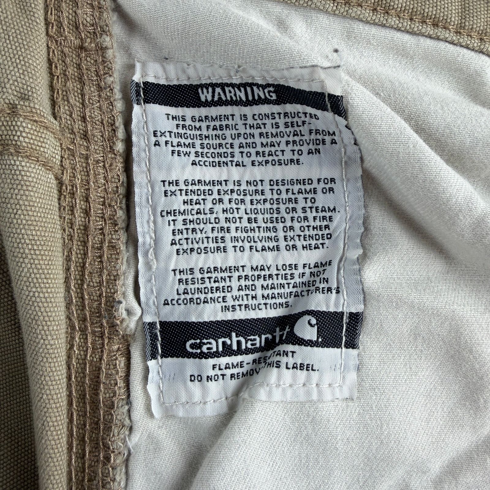 Carhartt Carhartt Workwear Pants FR Size 34x30 Distressed Condition Size US 34 / EU 50 - 5 Thumbnail