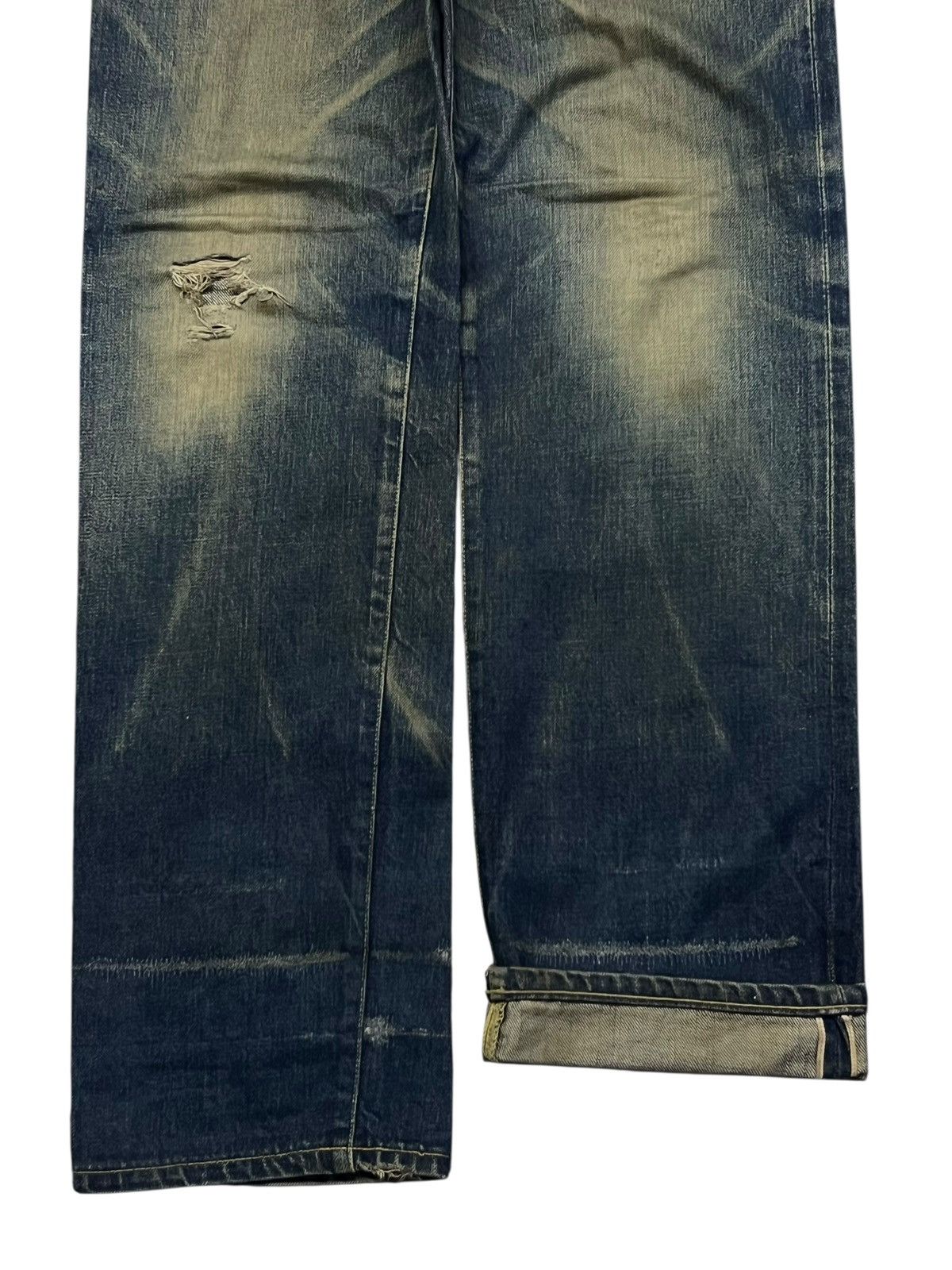 Evisu Vintage Archive EVIS Japanese Selvedge Denim | Early EVISU Size US 29 - 6 Thumbnail
