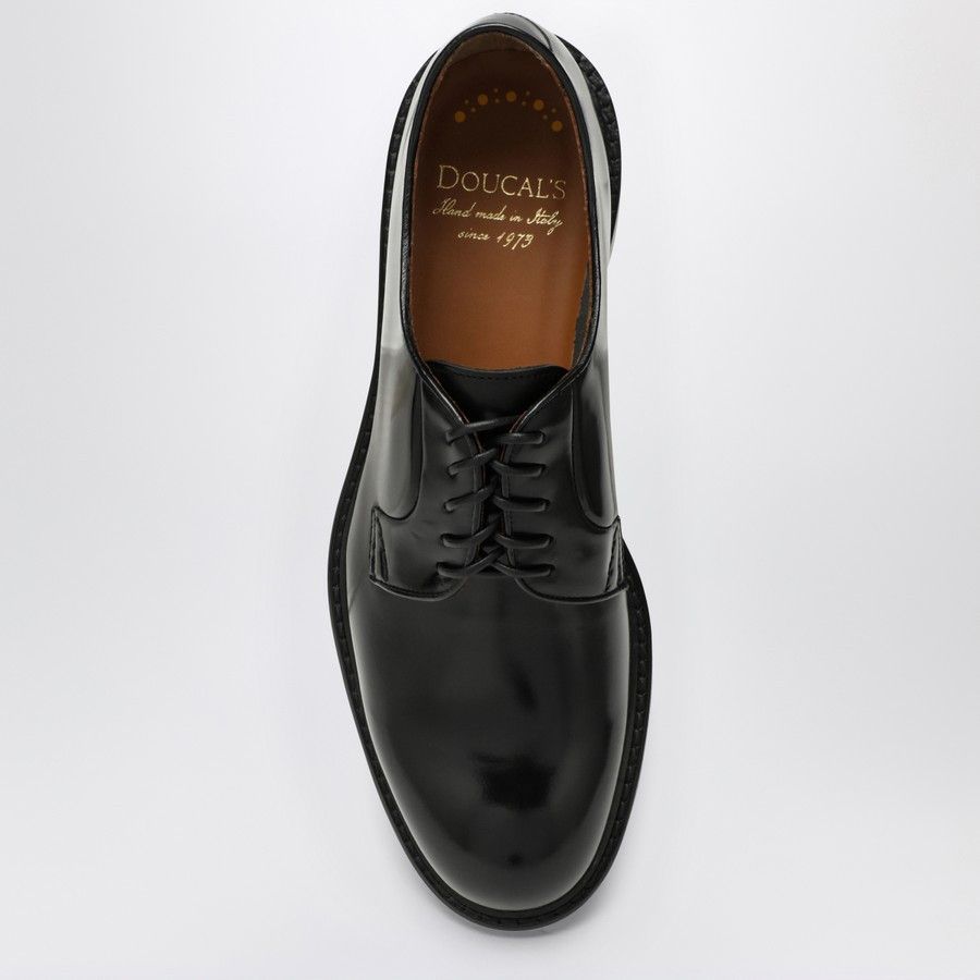 Doucal's o1d2blof0225 Leather Lace-Up Shoes in Black Size US 11.5 / EU 44-45 - 3 Thumbnail