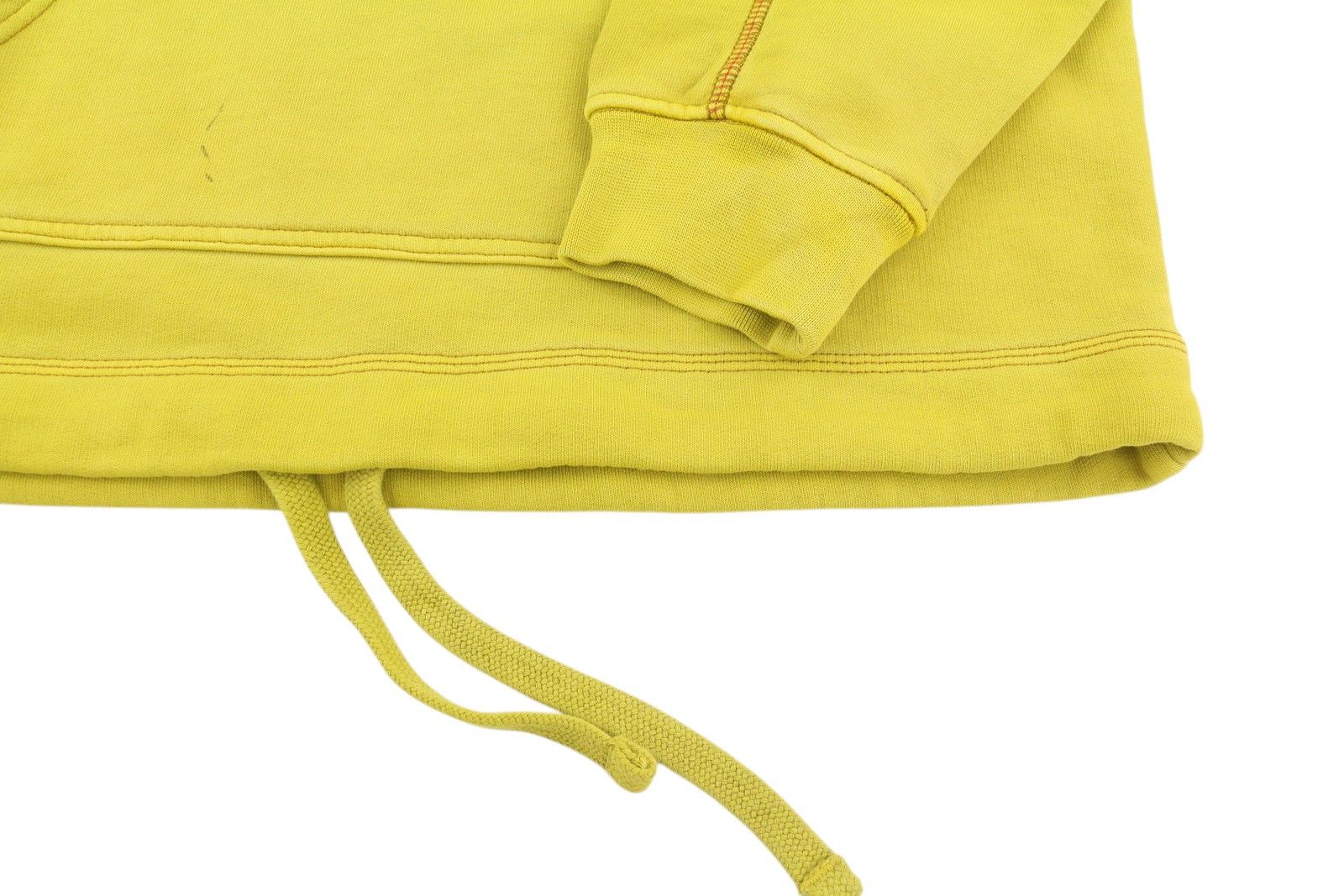 Diesel S-VULCHOOD XS Mustard Oversized Logo Hoodie 41042 Size US XS / EU 42 / 0 - 5 Thumbnail