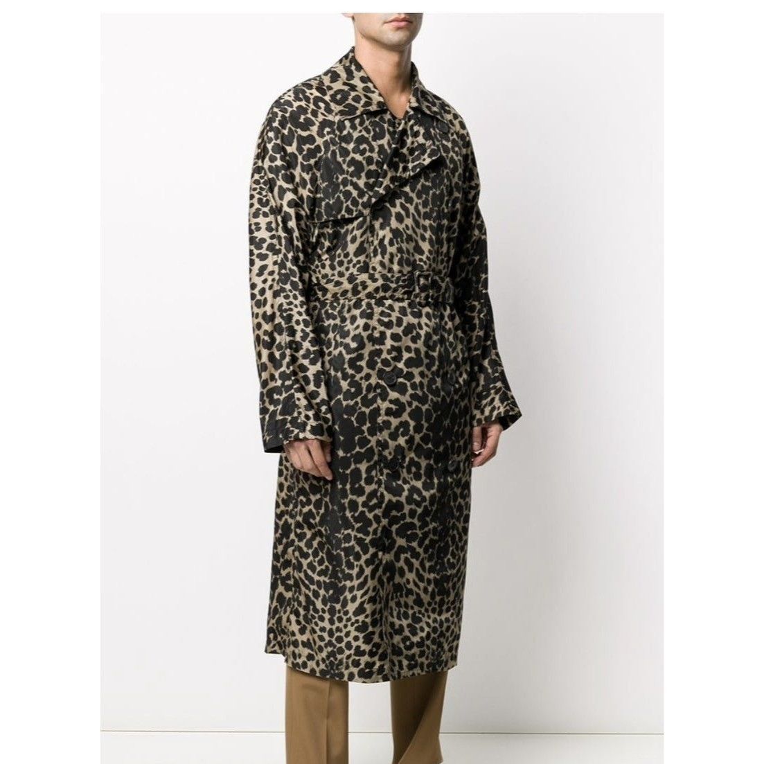 Dries Van Noten Dries Van Noten Double-Breasted Leopard Coat Size US M / EU 48-50 / 2 - 3 Thumbnail