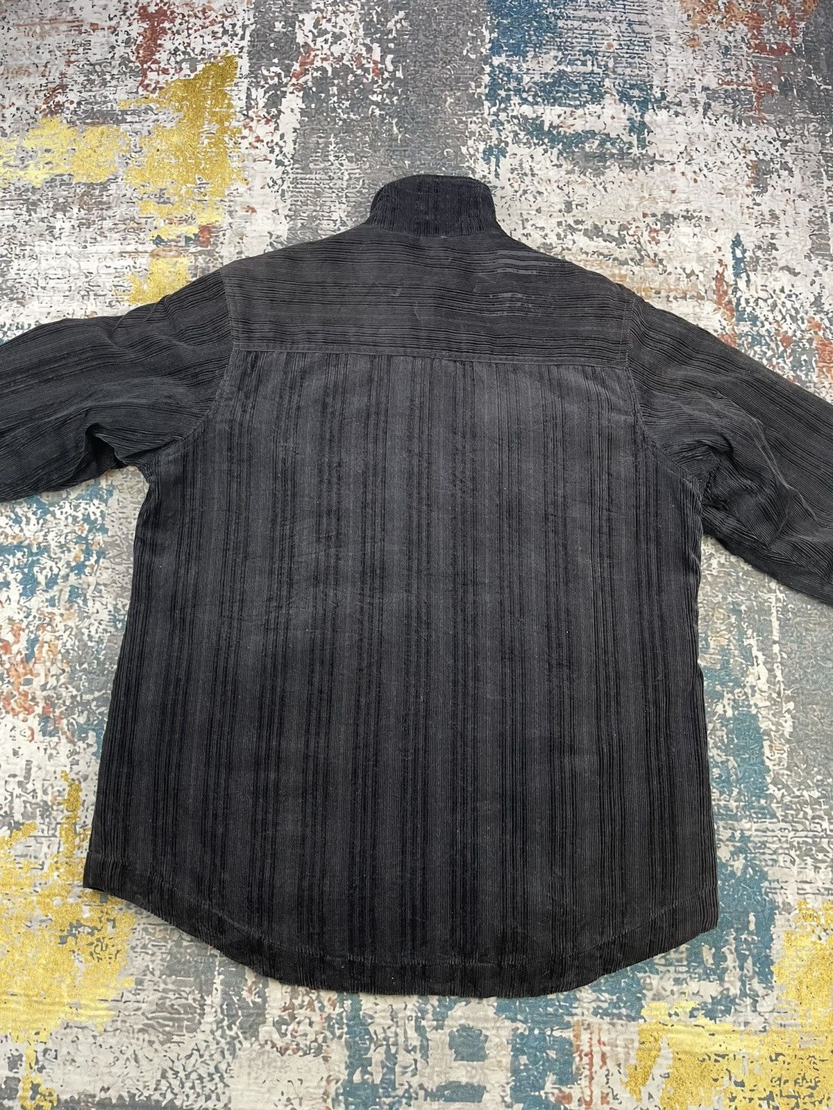 Kansai Yamamoto Kansai Jeans Vertical Striped Corduroy Jackets Size US M / EU 48-50 / 2 - 6 Thumbnail
