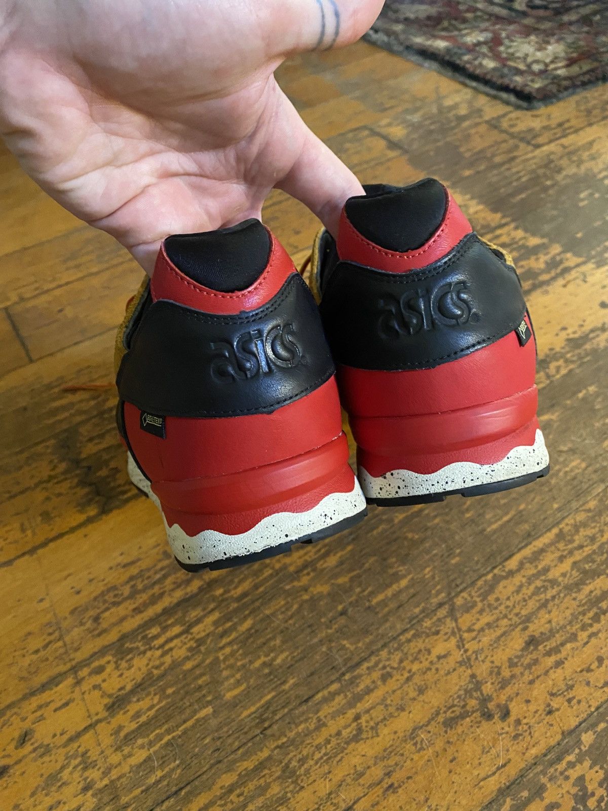 Asics × Goretex red/brown g-tx asics gel lyte 5 Size US 11 / EU 44 - 5 Thumbnail