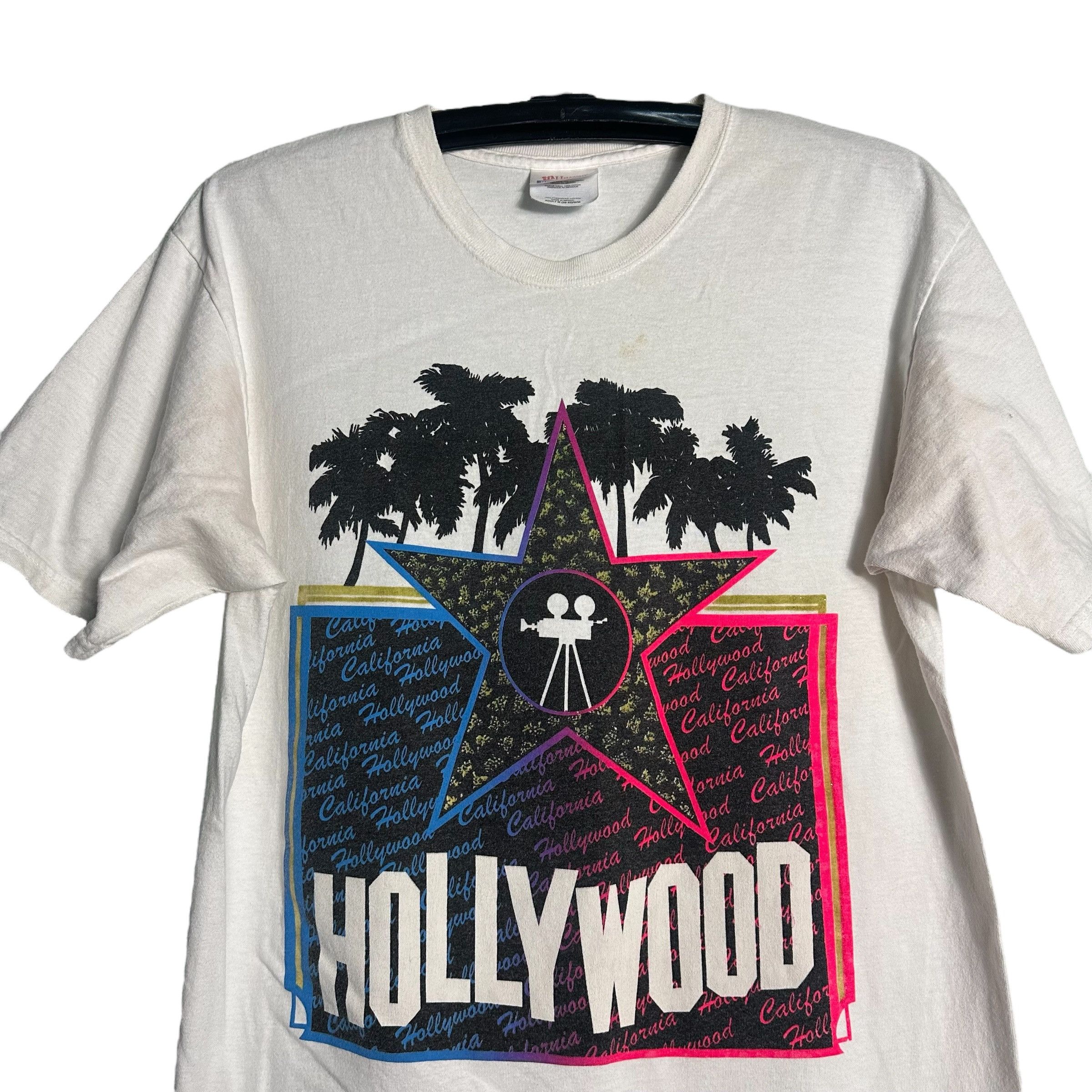 Vintage 🔥RARE🔥 Vintage Hollywood Star OVP T-shirt Size US M / EU 48-50 / 2 - 2 Thumbnail