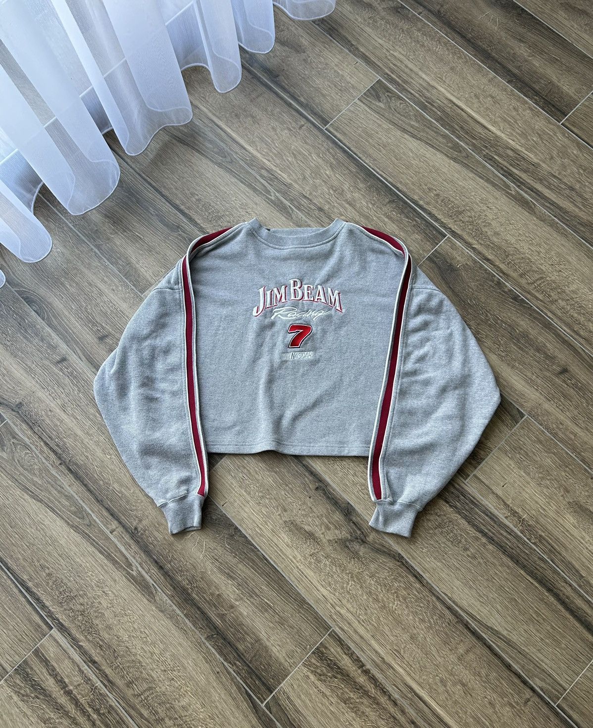 NASCAR × Vintage Vintage Jeam Beam 7 Nascar racing tops sweatshirt Size US M / EU 48-50 / 2 - 1 Thumbnail