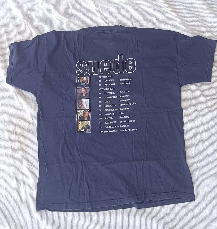 Band Tees Vtg SUEDE BAND TSHIRT OASIS MANIC STREET PREACHERS NIRVANA Size US XL / EU 56 / 4 - 3 Thumbnail