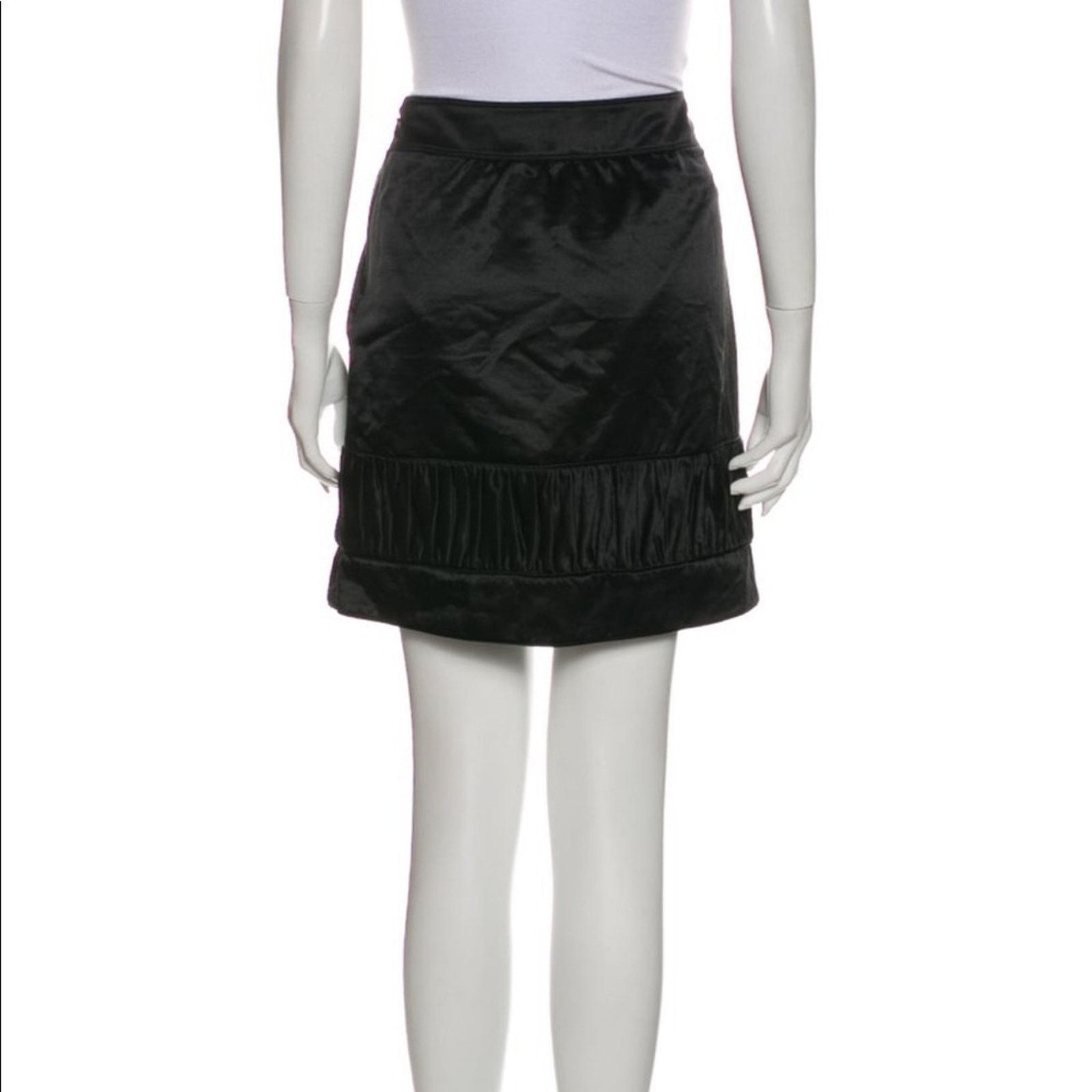 Burberry Burberry wool and silk black skirt 6 Medium Size 28" / US 6 / IT 42 - 3 Thumbnail