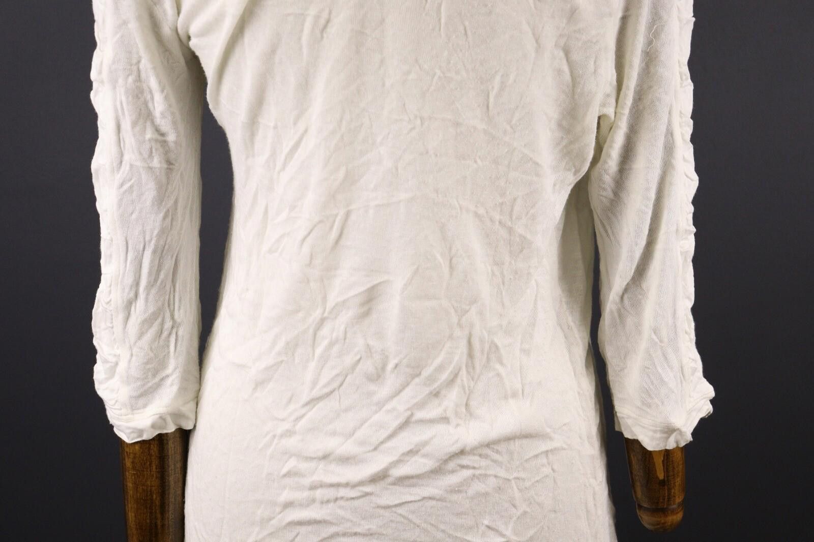 Designer Elisa Cavaletti Blu Sono Italiano Linen Tunic Shirt Size XS Size XS / US 0-2 / IT 36-38 - 8 Thumbnail