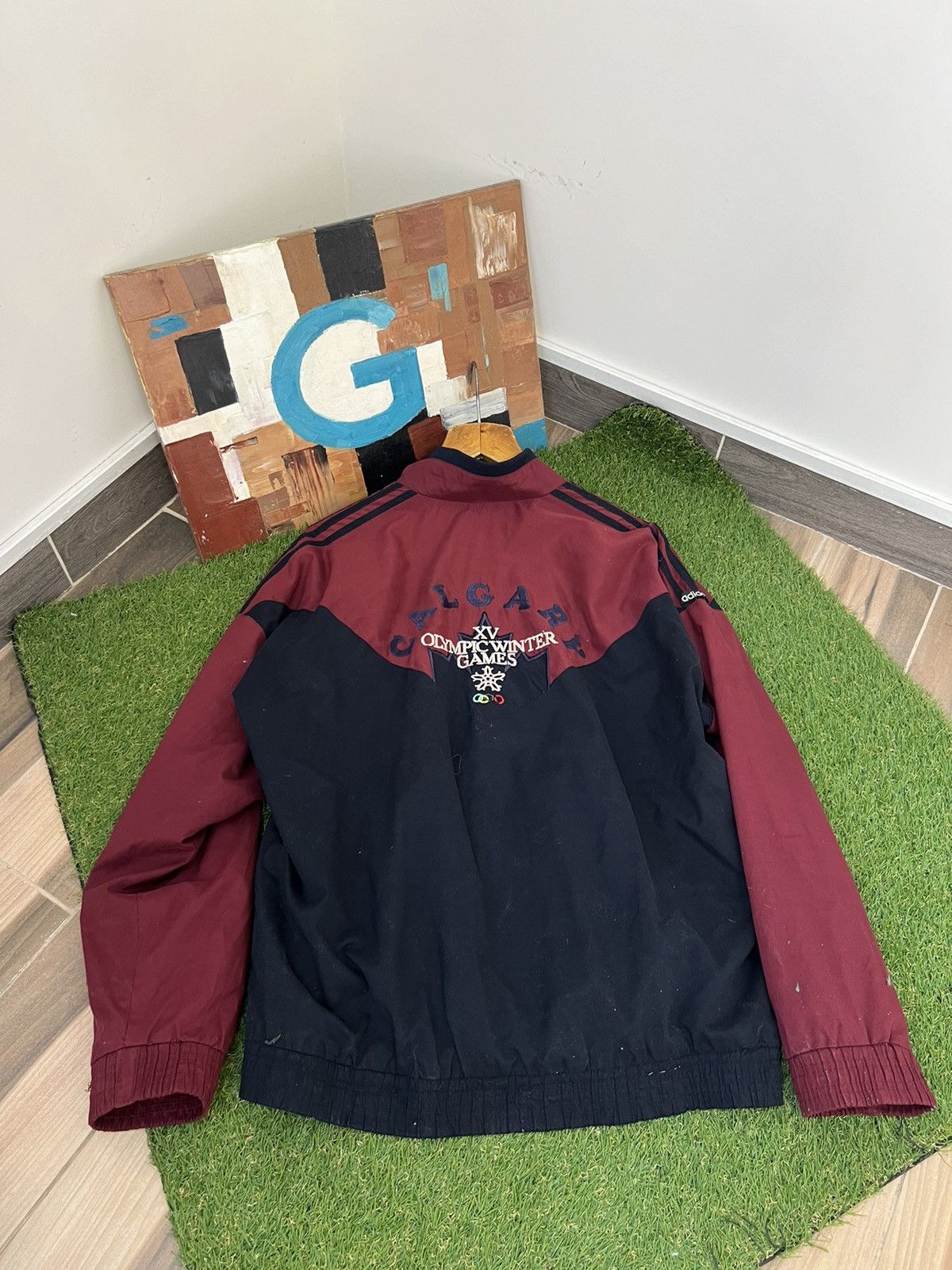 Adidas 1988 Adidas Winter OLYMPIC's zip Sweatshirt - Men's XL Size US XL / EU 56 / 4 - 10 Thumbnail
