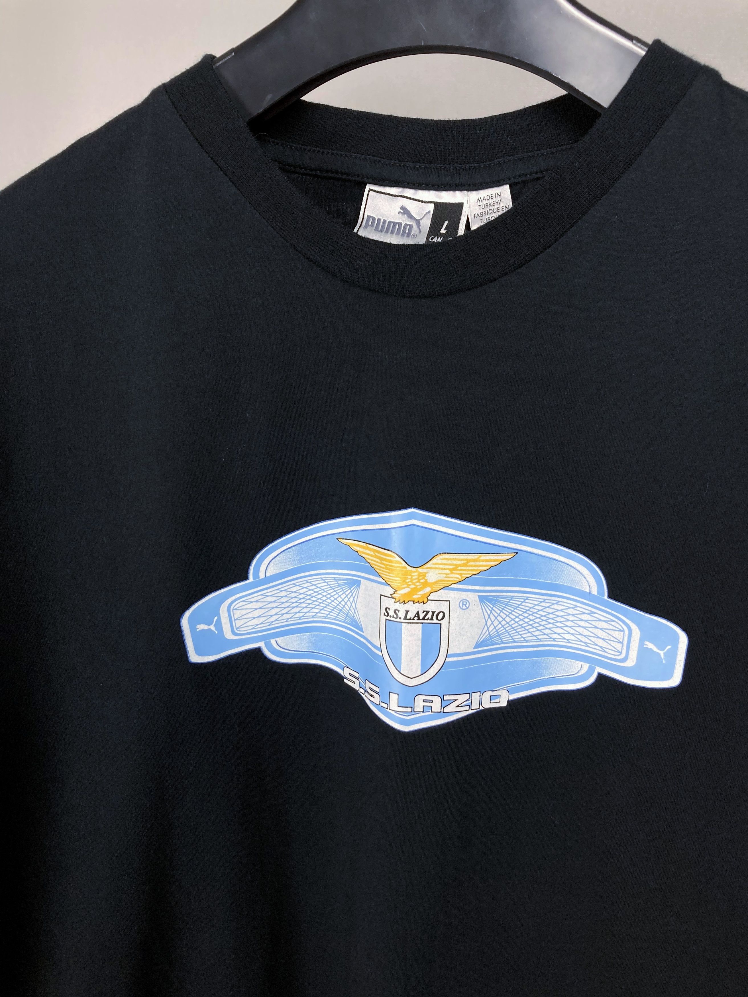 Puma Puma S.S. Lazio Vintage Football Tee Rare Collectible Jersey Size US L / EU 52-54 / 3 - 3 Thumbnail