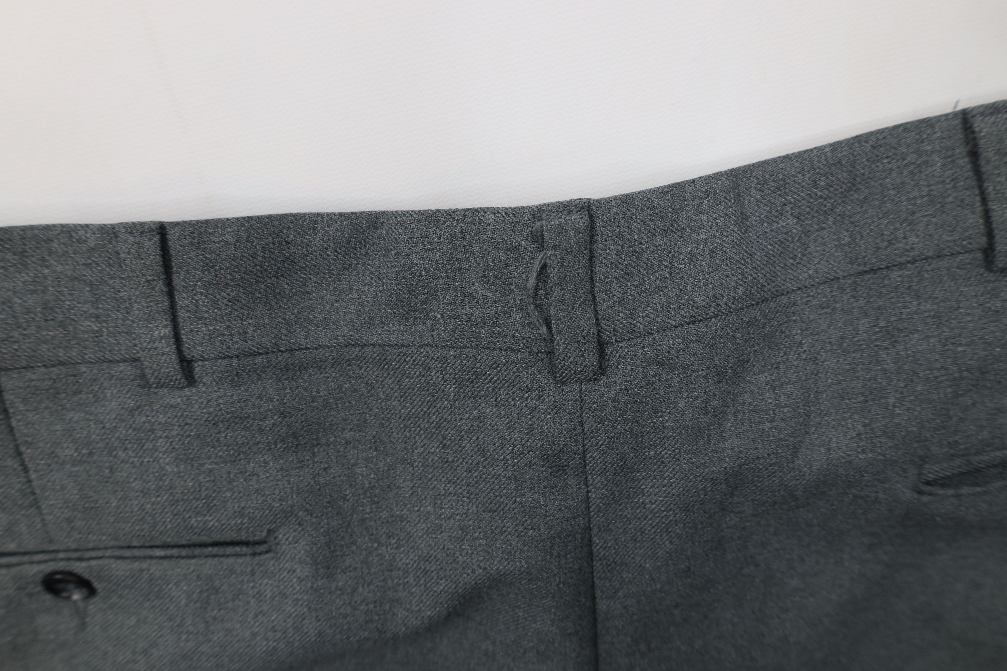 Vintage Vintage 70s Streetwear Flared Wide Leg Chino Pants Gray USA Size US 40 / EU 56 - 13 Thumbnail